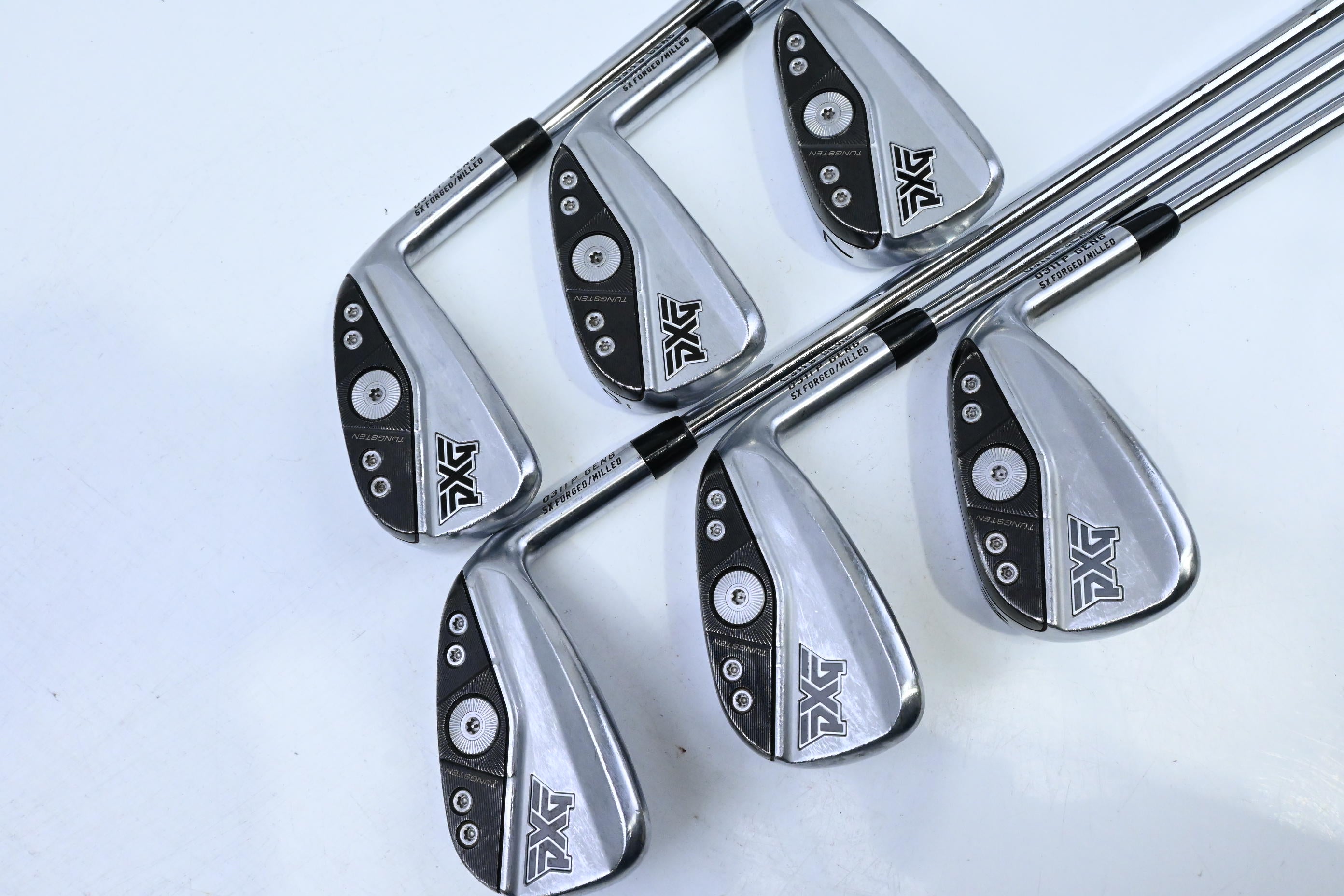 PXG 0311 P Gen6 Irons / 5-PW / Stiff Flex True Temper Elevate Tour Shafts