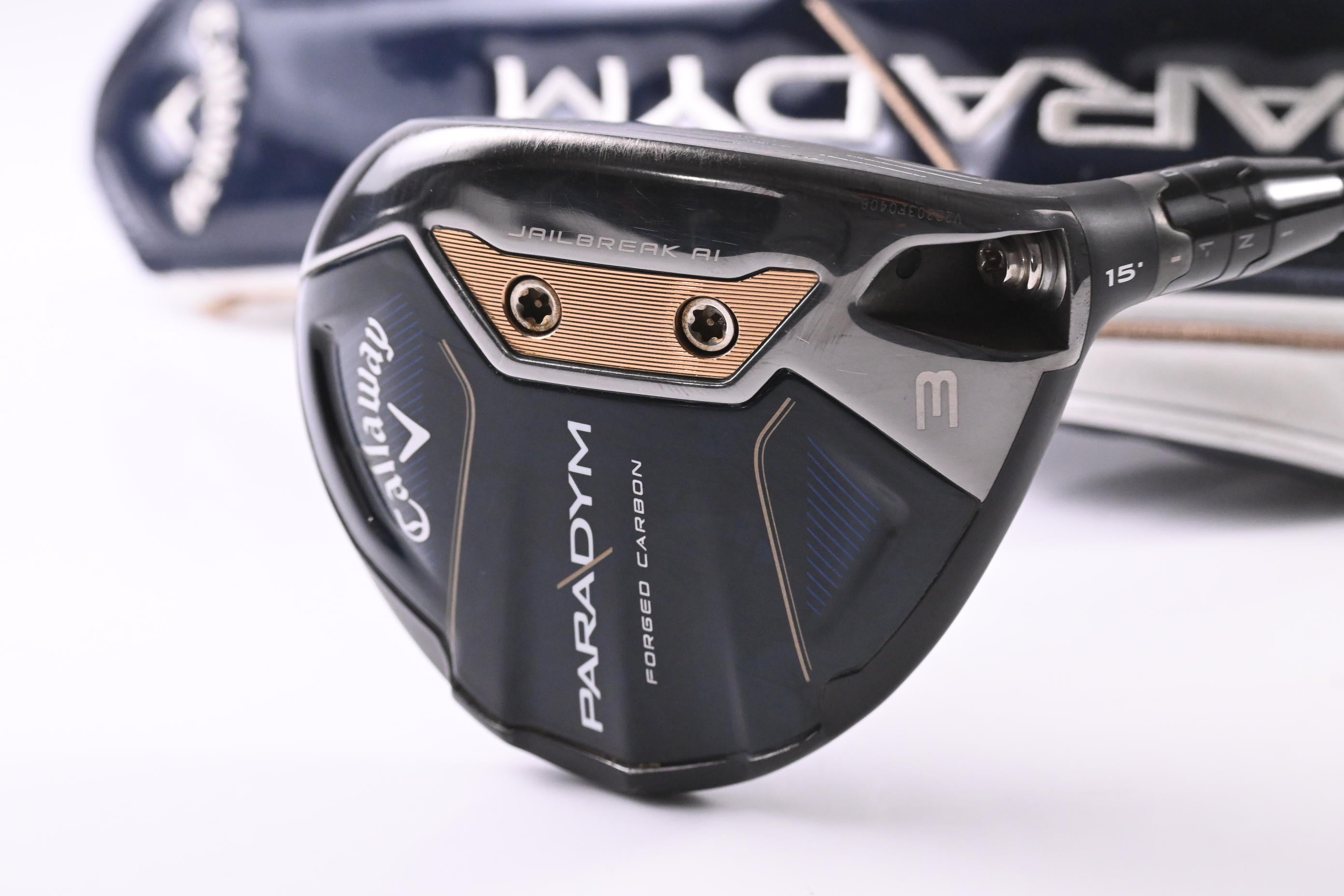 Callaway Paradym #3 Wood / 15 Degree / X-Flex Mitsubishi Kai'li White 70 Shaft