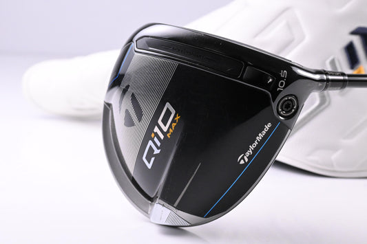 Taylormade Qi10 Max Driver / 10.5 Degree / Regular Flex Ventus TR Blue 5 Shaft