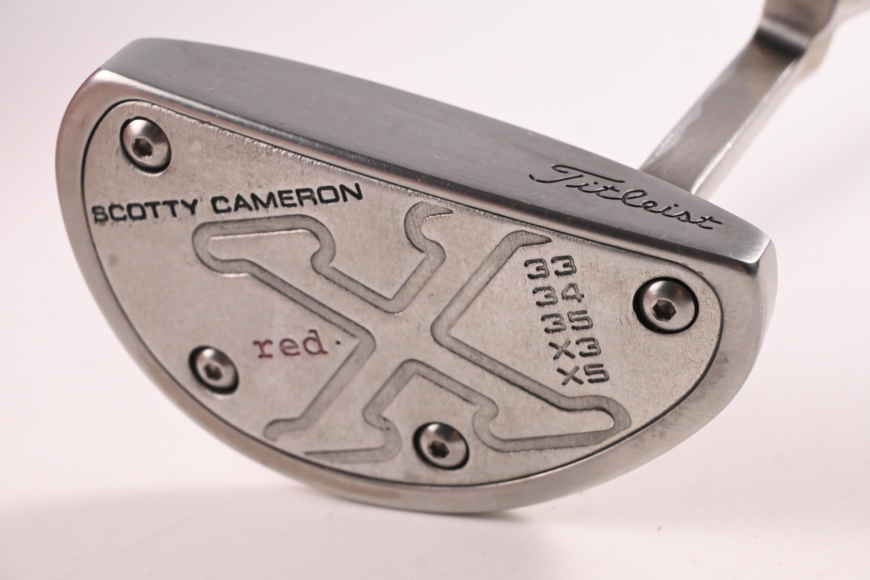Scotty Cameron Red X Putter / 34 Inch