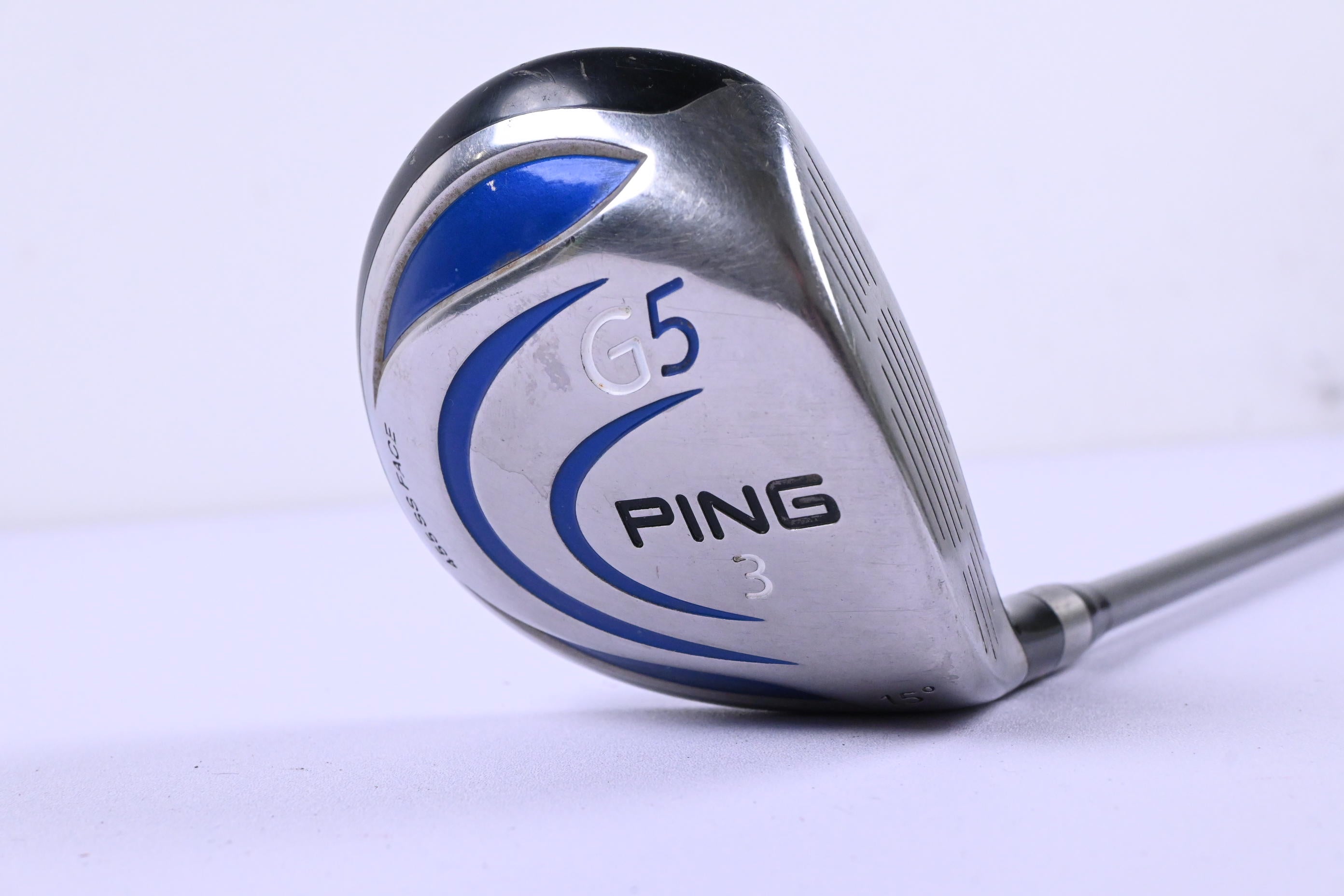 Ping G5 #3 Wood / 15 Degree / Regular Flex Ping TFC 100 F Shaft