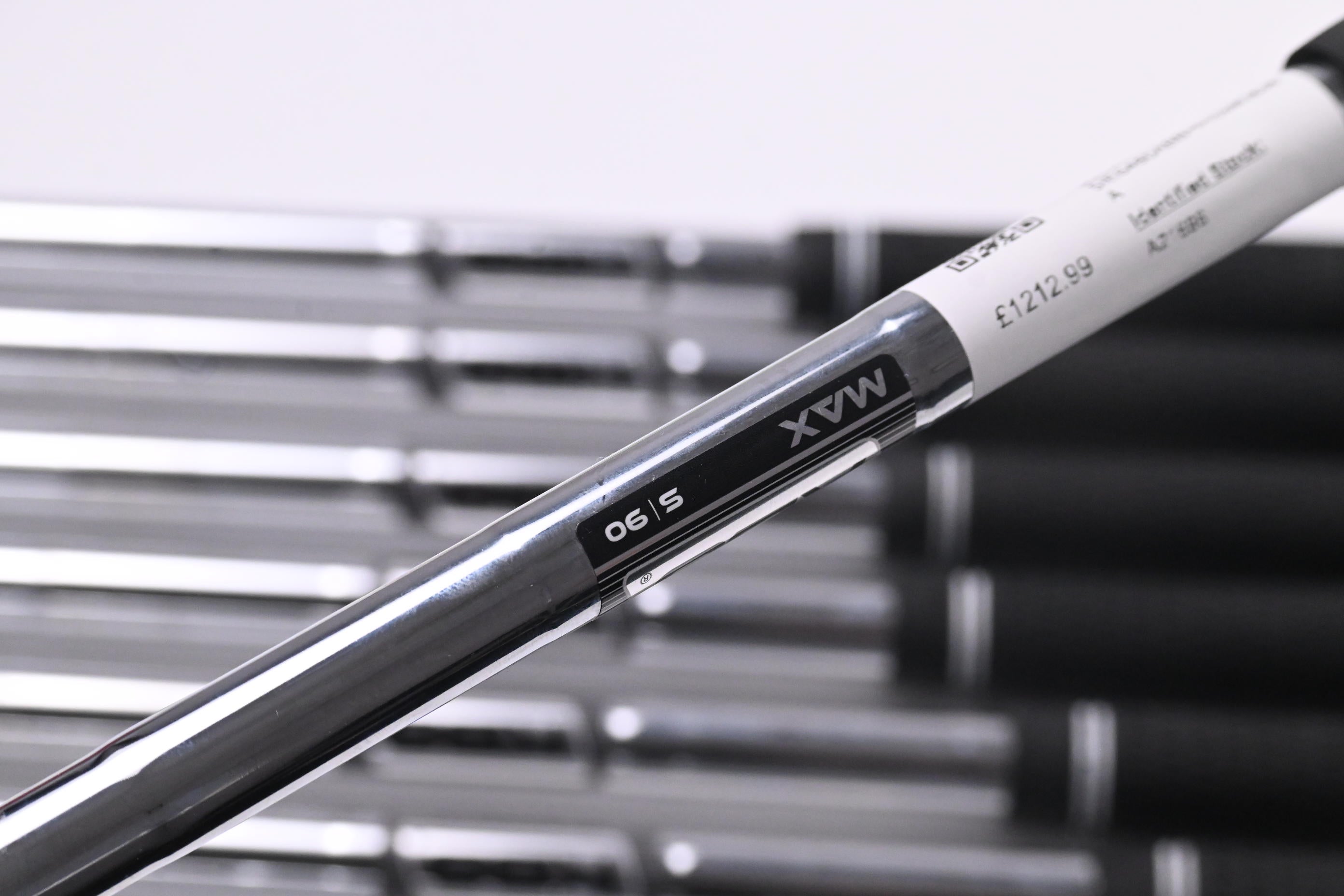 Callaway Quantum Max OS Irons / 5-PW+AW+SW / Stiff Flex KBS MAX 90 Shafts