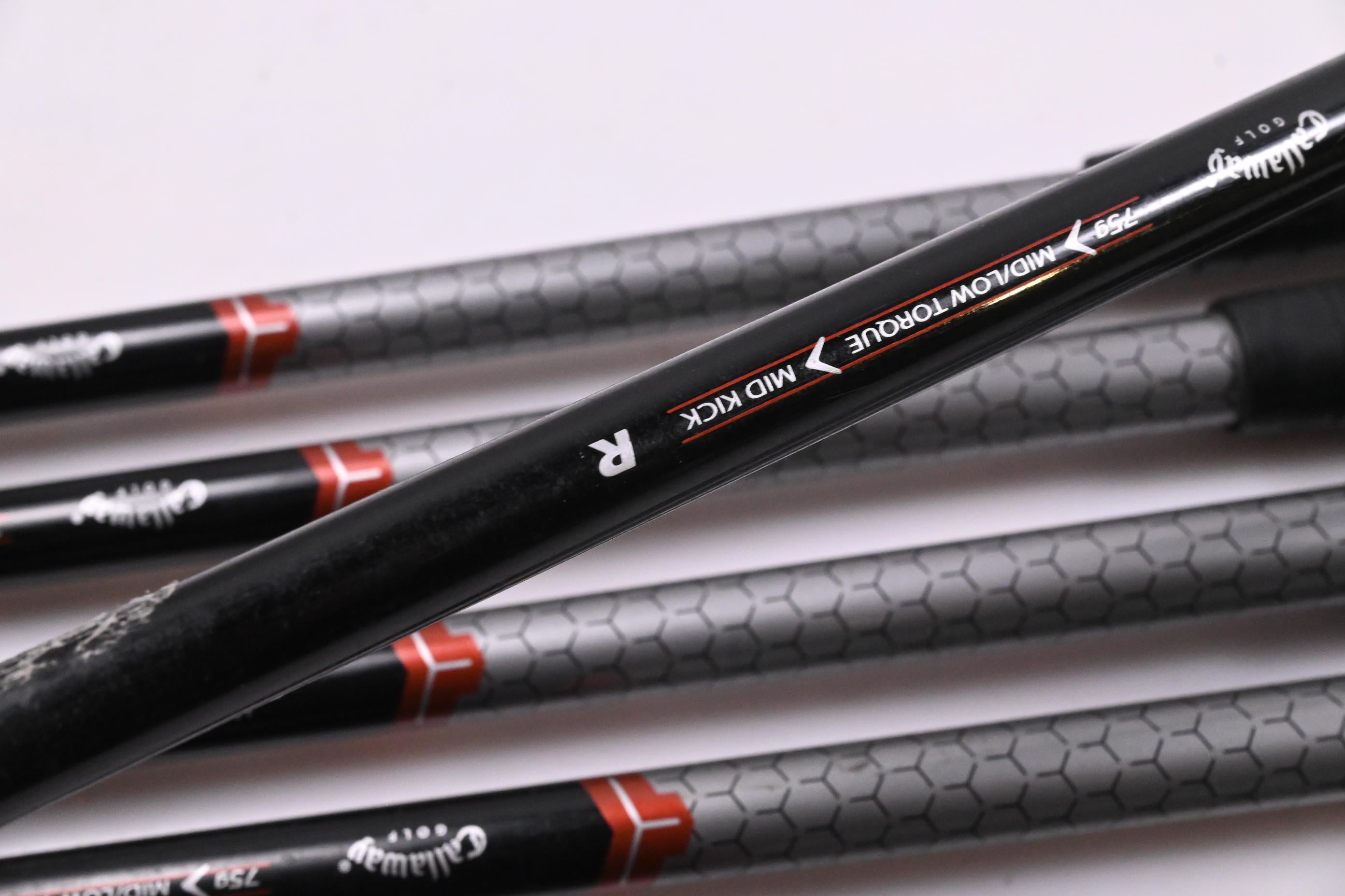 Callaway FT Irons / 4-9i / Regular Flex Callaway 75 Shafts