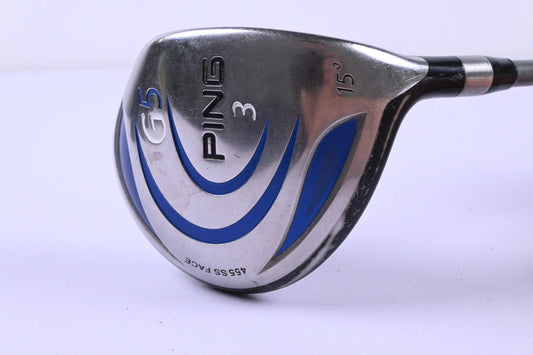 Ping G5 #3 Wood / 15 Degree / Regular Flex Ping TFC 100 F Shaft