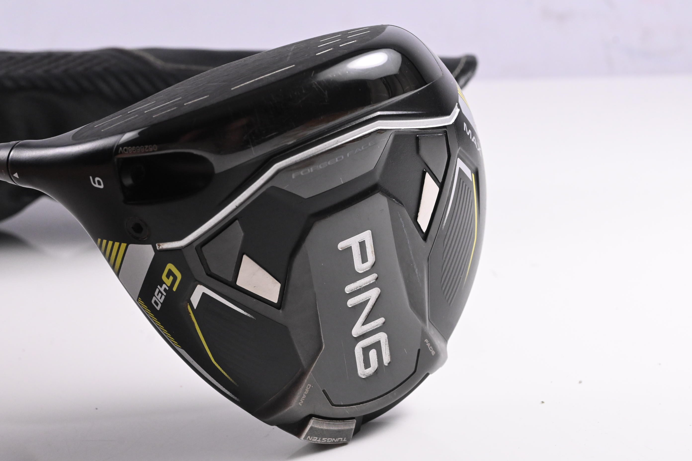 Left Hand Ping G430 Max Driver / 9 Degree / Regular Flex Ping Alta CB Blue 50