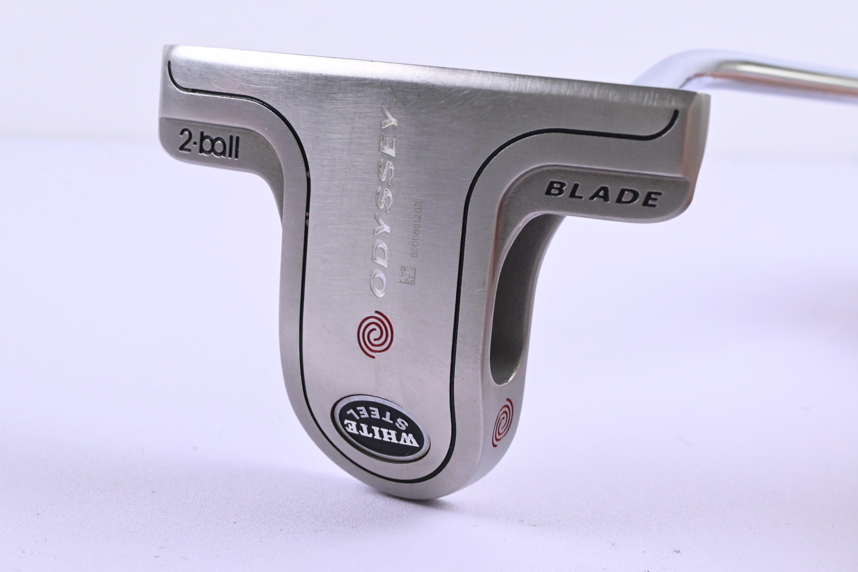 Odyssey White Steel 2 Ball Blade Putter / 35 Inch