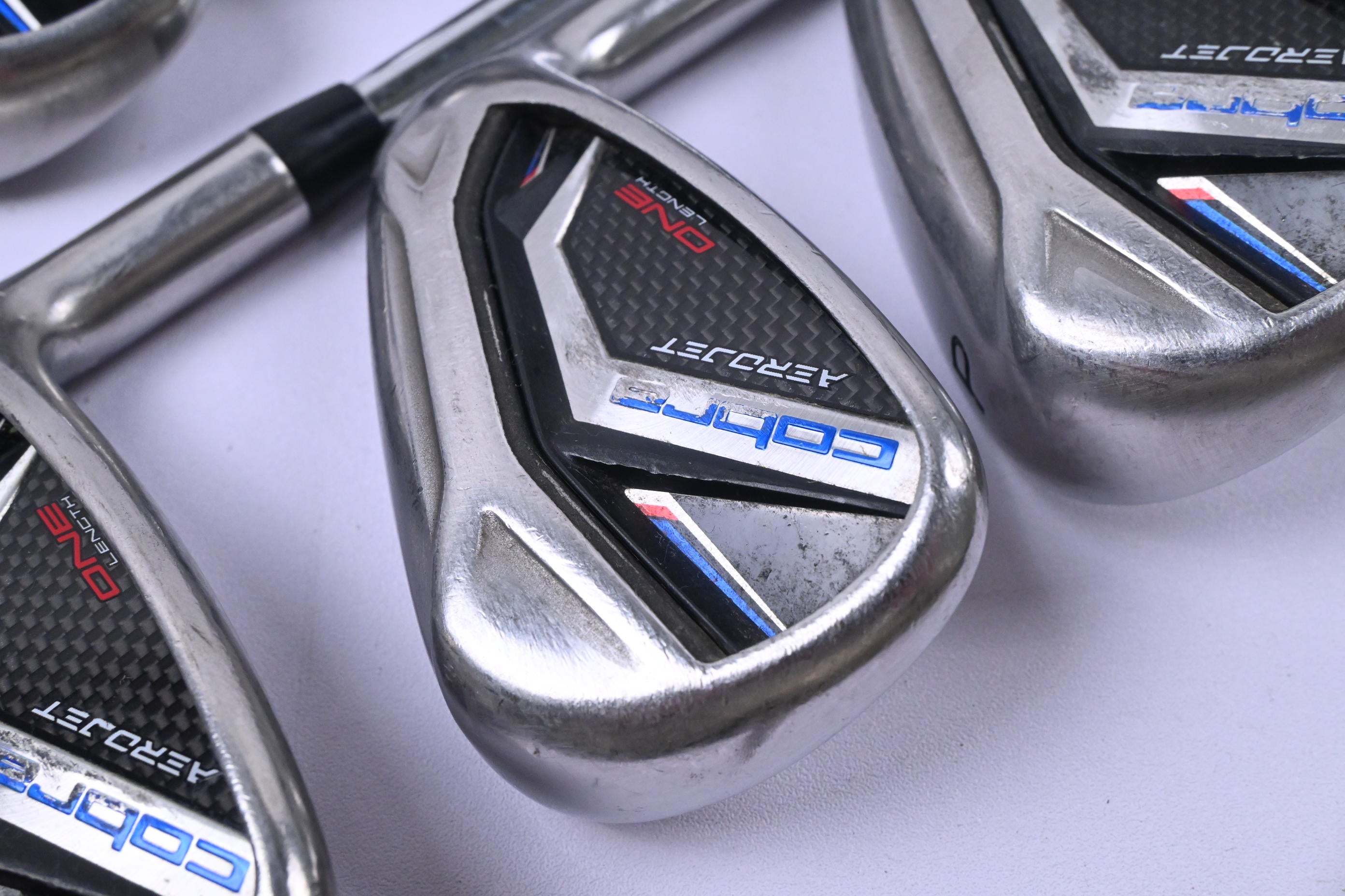 Cobra Aerojet One Length Irons / 5-PW+GW / Regular Flex KBS Tour Lite Shafts