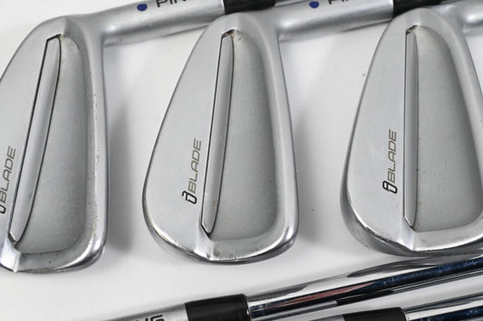 Ping iBlade Irons / 4-PW / Blue Dot / Stiff Flex Dynamic Gold S200 Shafts