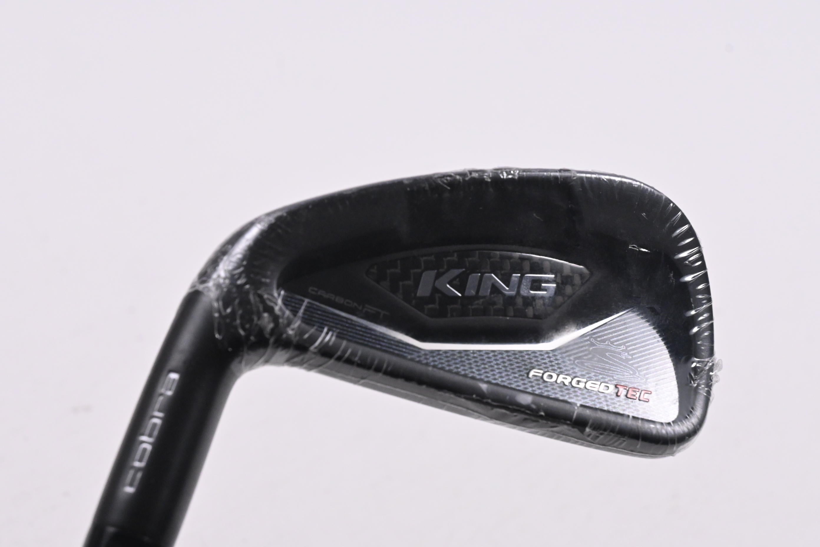 Left Hand Cobra King Forged Tec Black #4 Iron / 21 Degree / Stiff Flex KBS Tour
