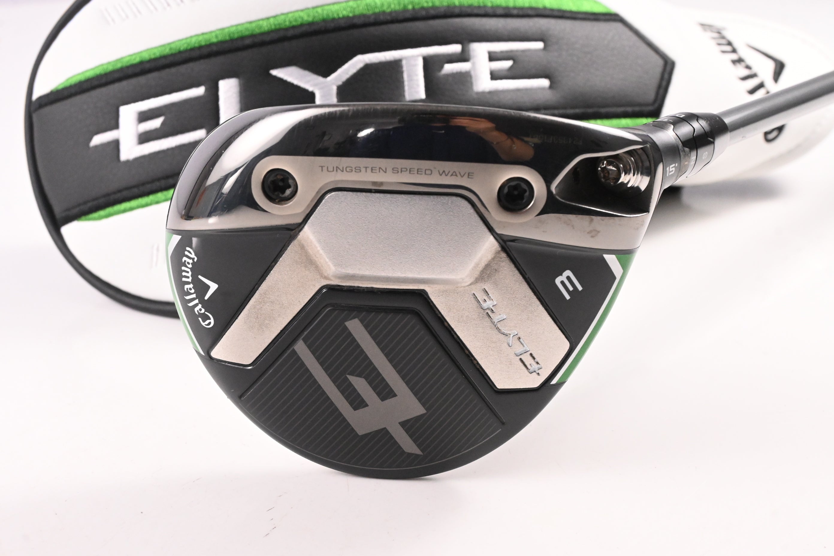 Callaway Elyte #3 Wood / 15 Degree / Stiff Flex Denali Charcoal 60 Shaft