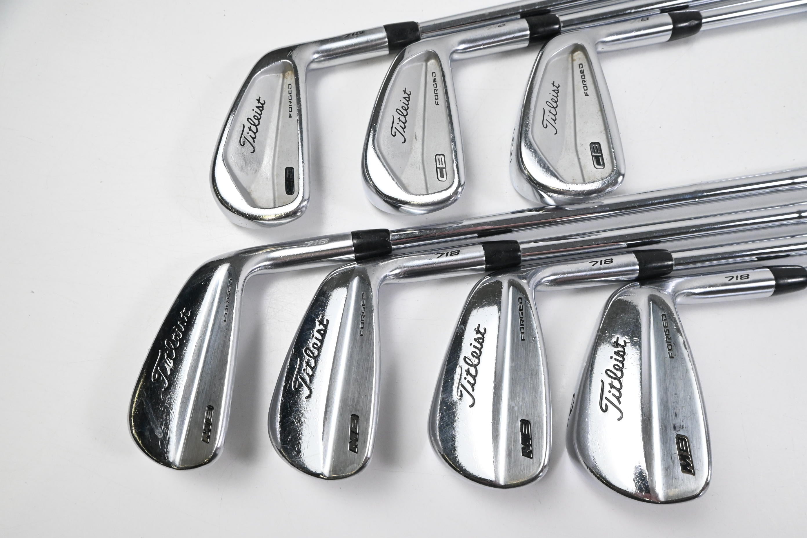 Titleist 718 MB Irons / 4-PW / X-Flex Dynamic Gold X100 Shafts