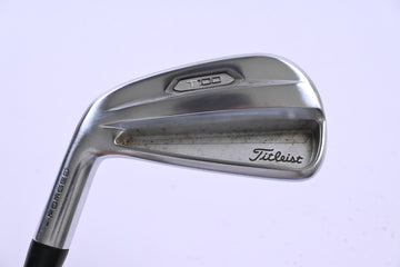 Left Hand Titleist T100 2021 #4 Iron / 24 Degree / X-Flex Project X Rifle Shaft