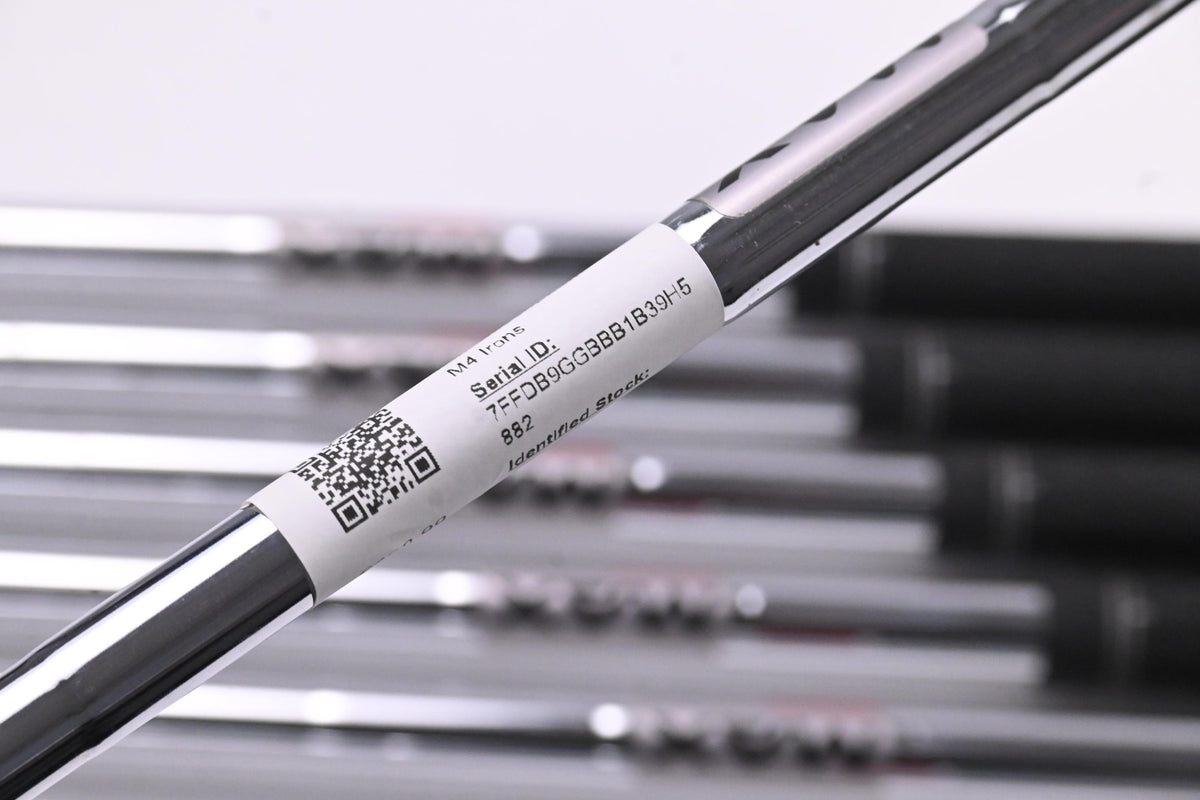 Taylormade M4 Irons / 4-PW / Regular Flex KBS Max 85 Shafts