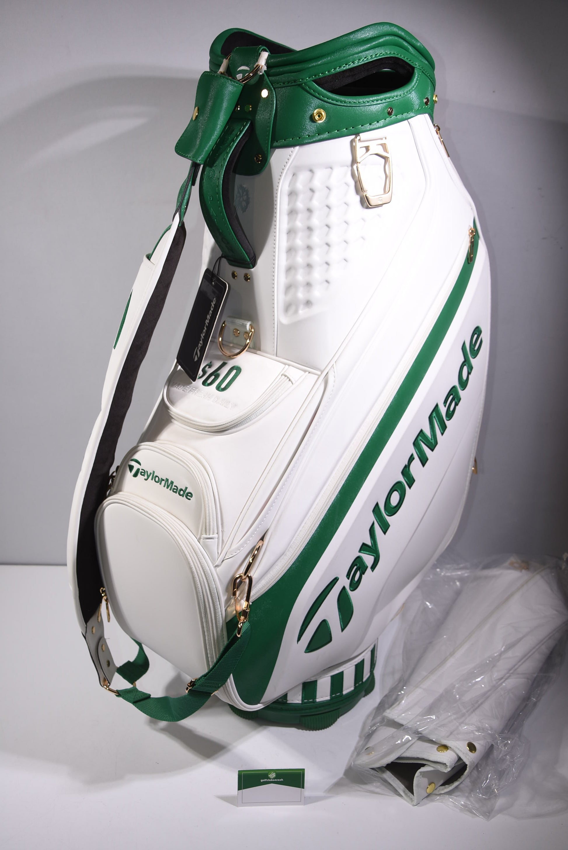 Taylormade Masters 2022 Tour Bag 6-Way Divider White Green