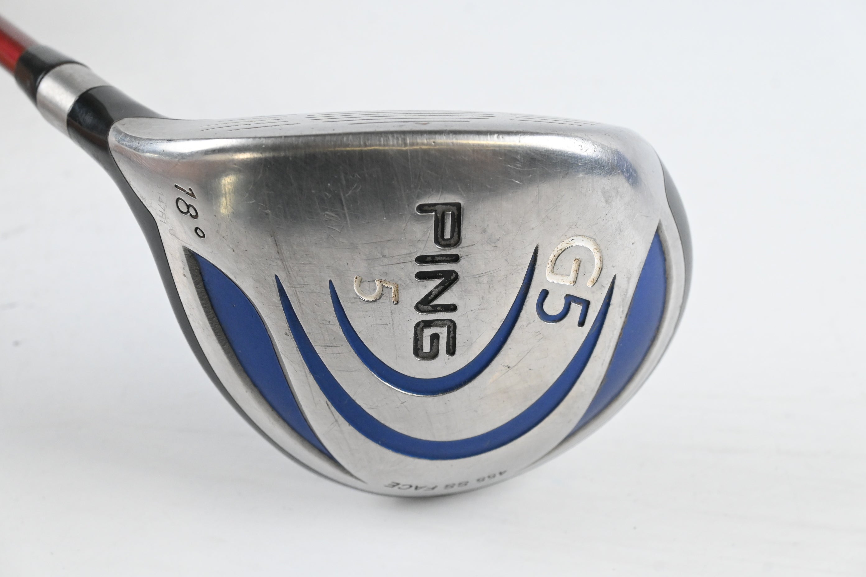 Left Hand Ping G5 #5 Wood / 18 Degree / Regular Flex Ping TFC 149 F Shaft