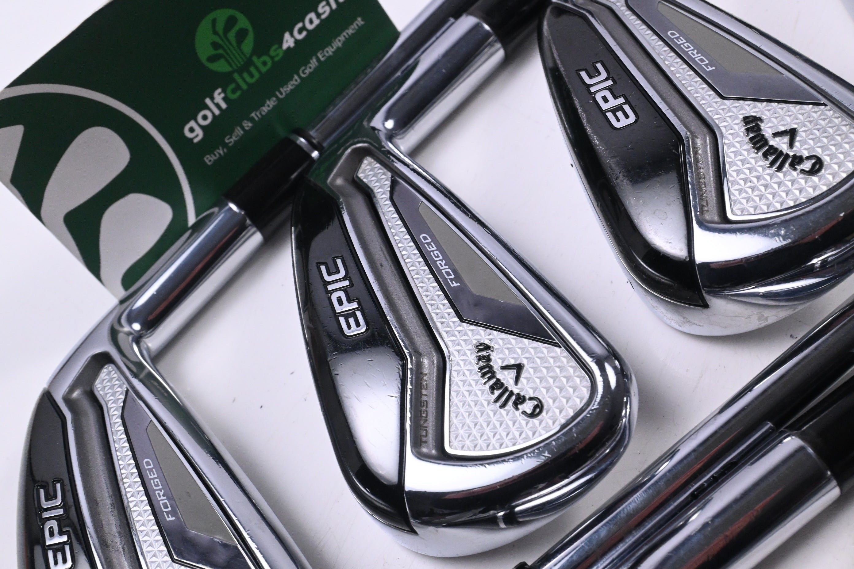 Callaway Epic Forged Irons / 4-PW+GW / Stiff Flex True Temper Elevate Tour