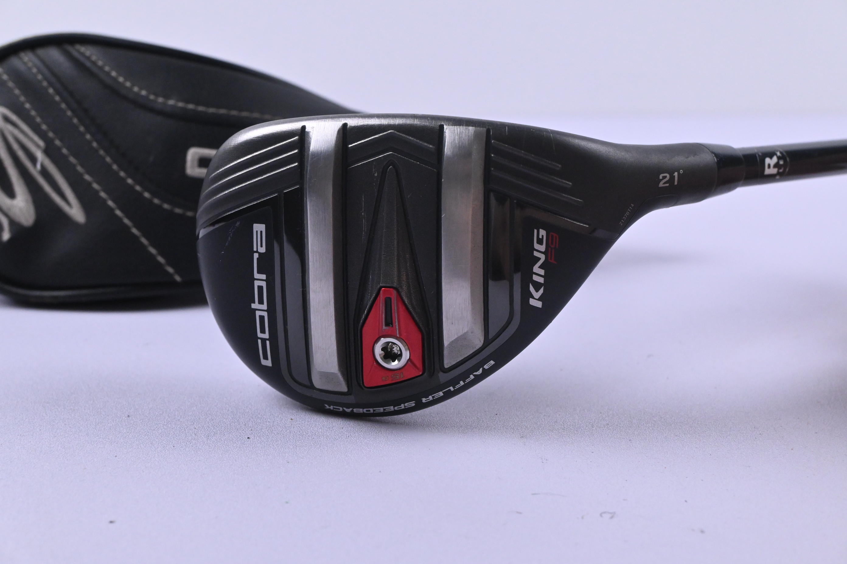 Cobra King F9 #4 Hybrid / 21 Degree / Regular Flex Fujikura Atmos Silver 7 Shaft