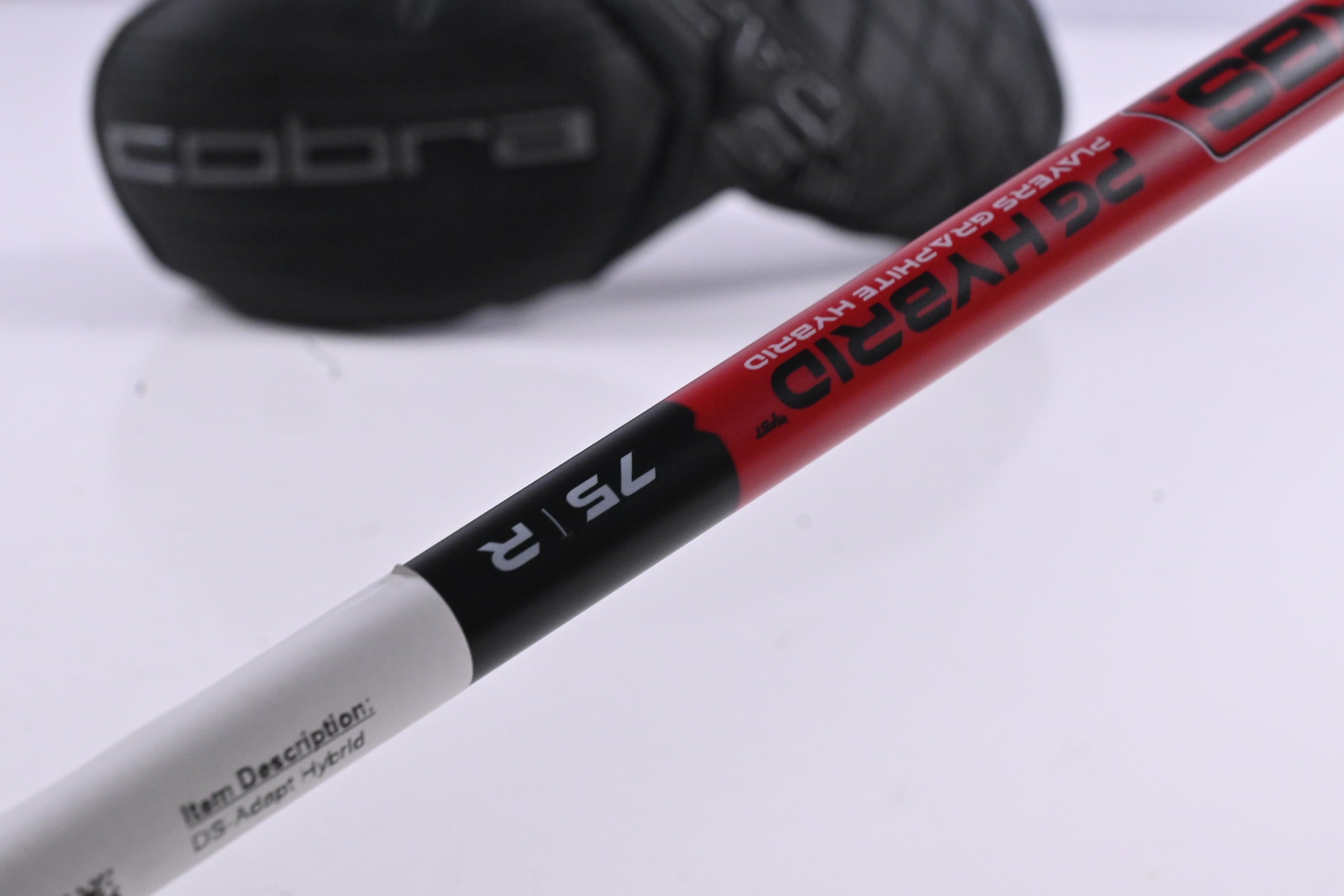 Cobra DS-Adapt #4 Hybrid / 21 Degree / Regular Flex KBS PG Hybrid 75 Shaft