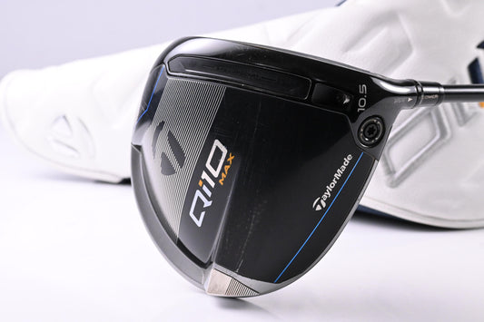 Taylormade Qi10 Max Driver / 10.5 Degree / X-Flex Hzrdus Gen4 Black 70 Shaft