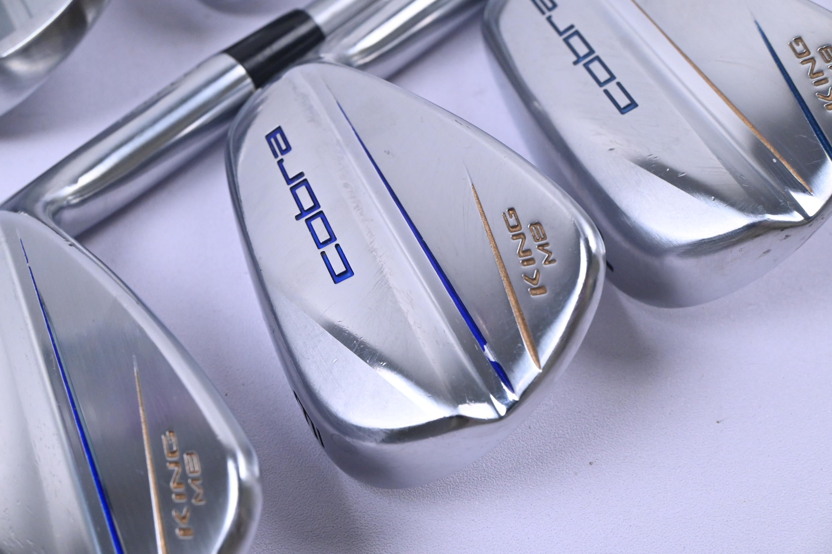 Cobra King MB/CB Combo Irons / 6-PW / Stiff Flex KBS Tour C-Taper 110 Shafts