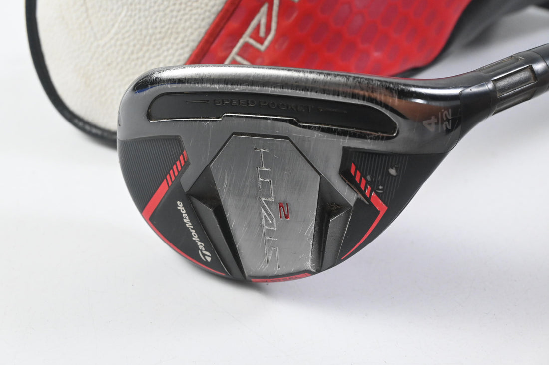 Taylormade Stealth 2 #4 Hybrid / 22 Degree / Stiff Flex Ventus TR Red 5 Shaft