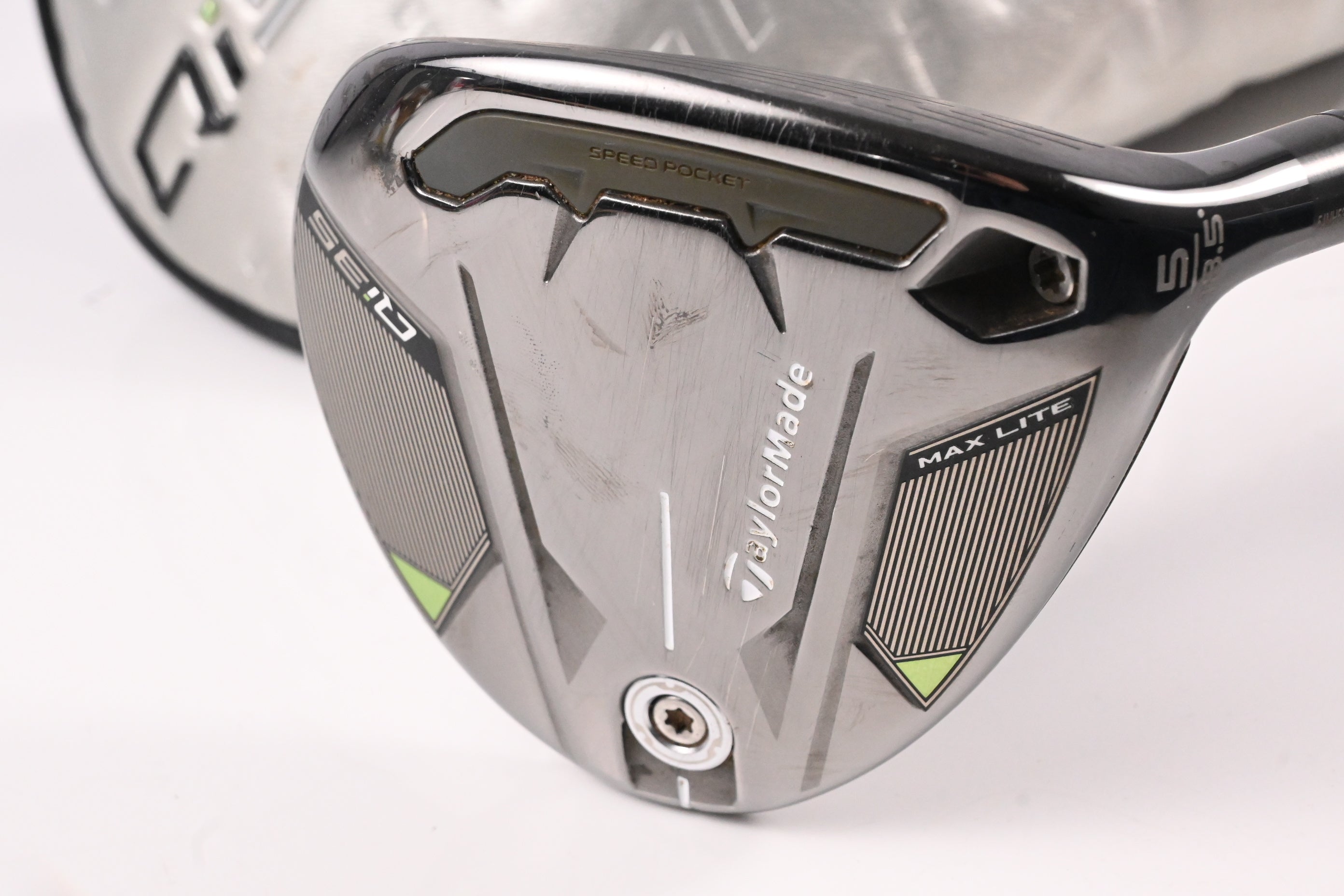 Taylormade Qi35 Max Lite #5 Wood / 18.5 Degree / Senior Flex Vanquish 4 Shaft