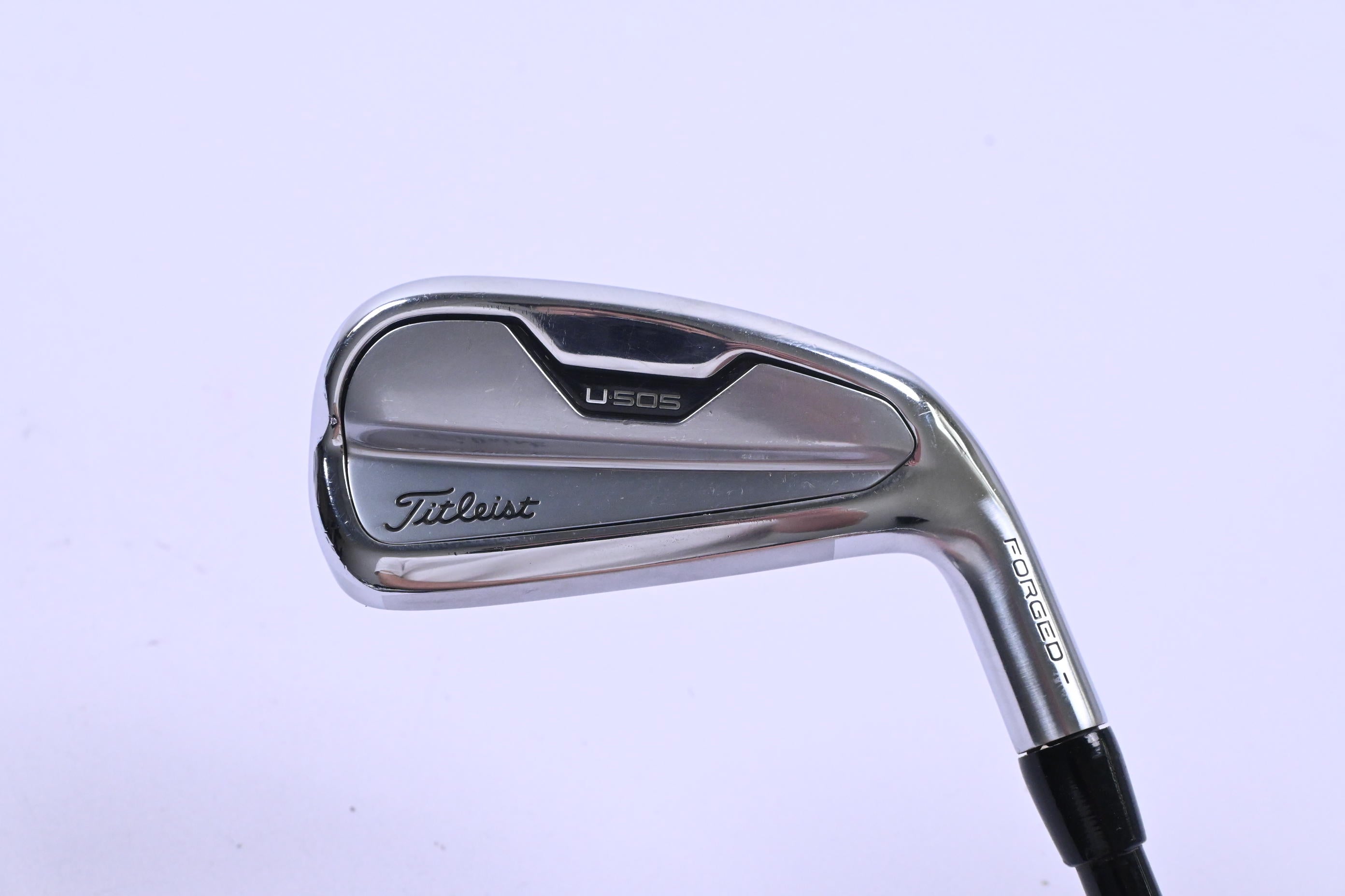 Titleist U505 #3 Iron / 20 Degree / Stiff Flex HZRDUS Smoke Black RDX 80 Shaft