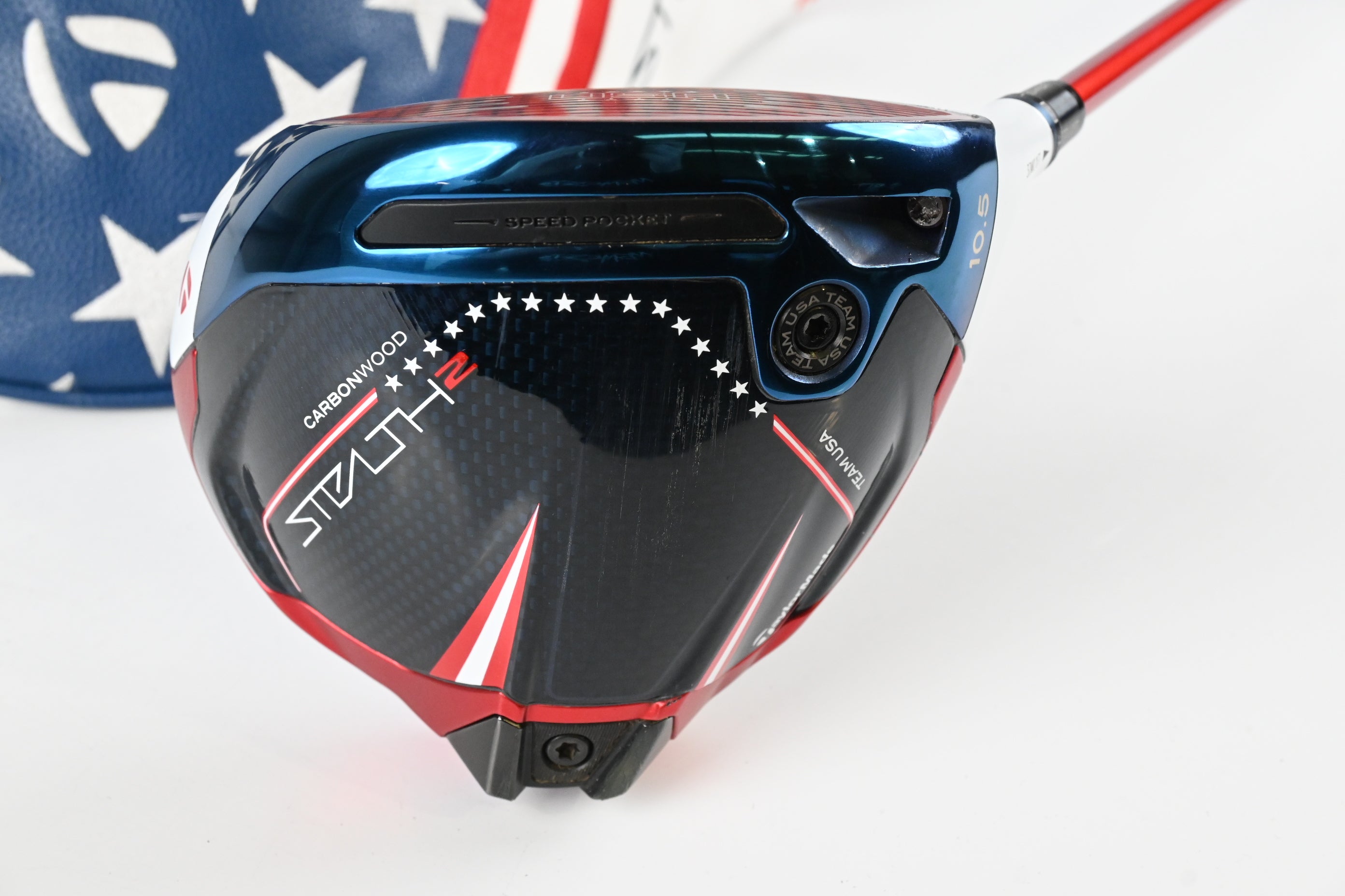 Taylormade Stealth 2 USA Driver / 10.5 Degree / Regular Flex Fujikura Ventus Red 5