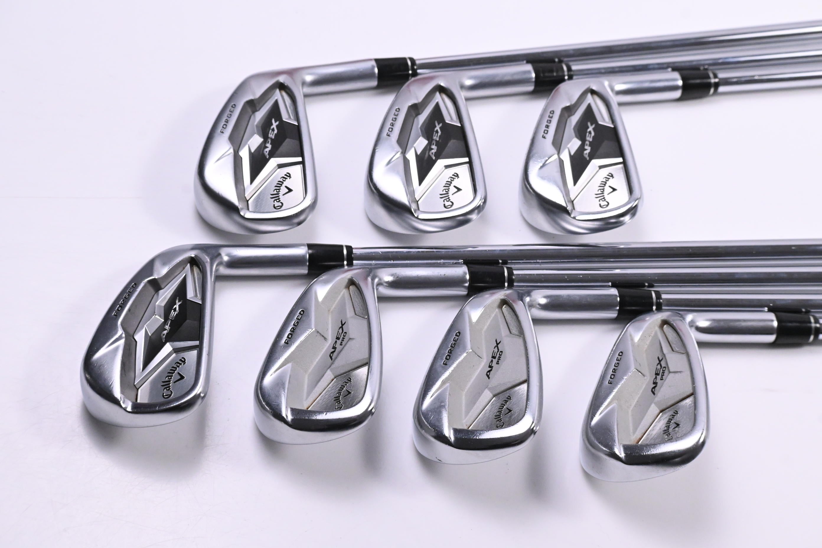 Callaway Apex 19 Irons / 4-PW / X-Flex Project X Shafts