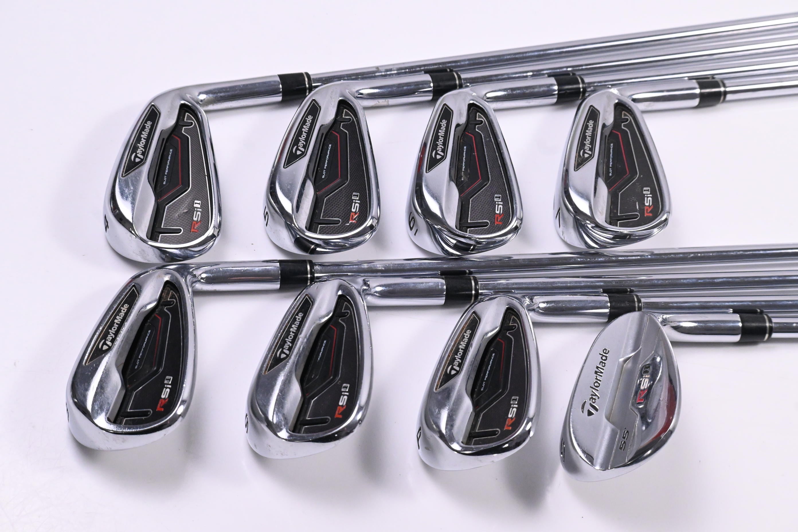 Taylormade RSi1 Irons / 4-PW+SW / Regular Flex True Temper REAX Steel 90 Shafts
