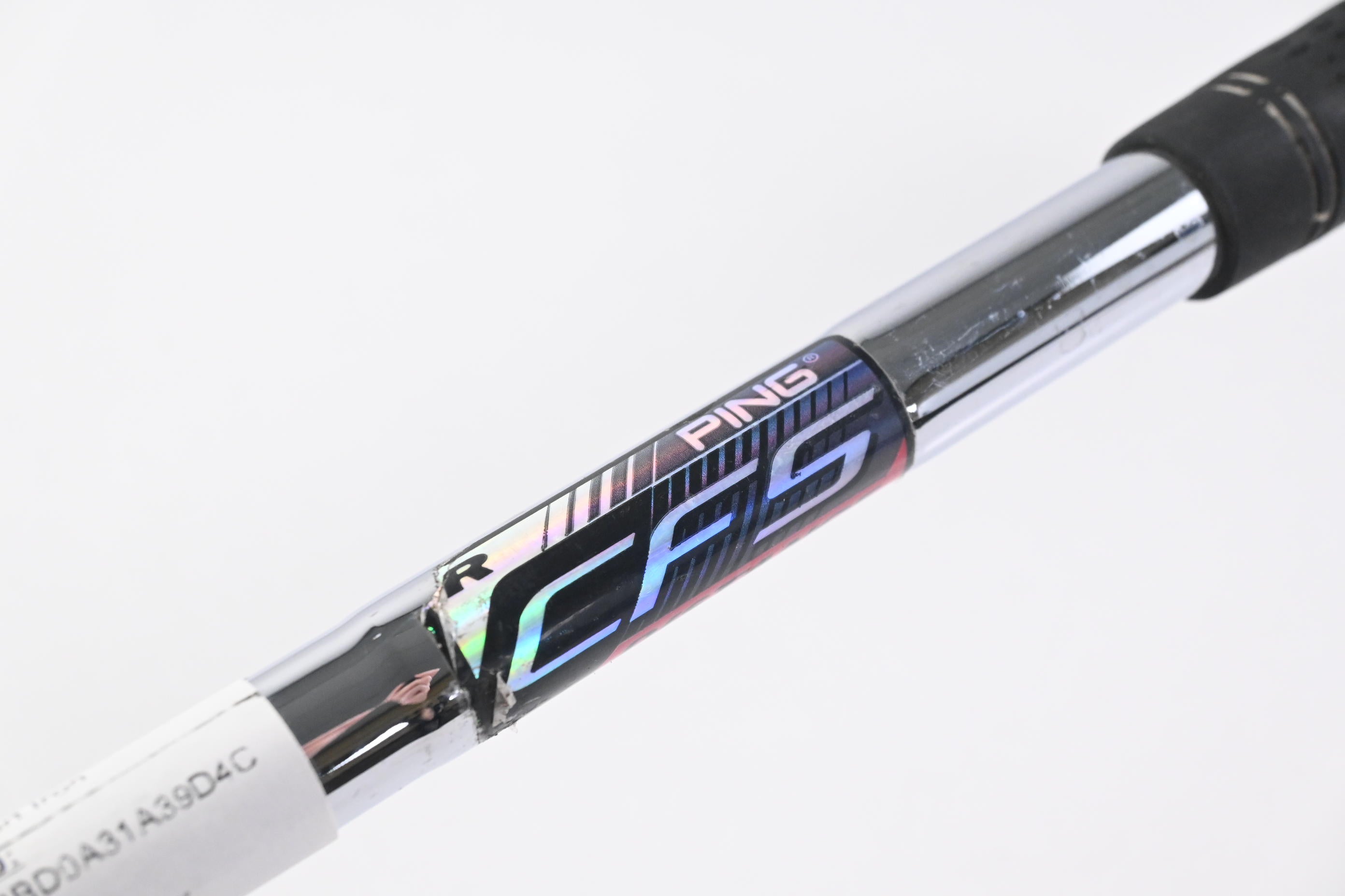 Ping G400 #9 Iron / White Dot / Regular Flex Ping CFS Distance Shaft