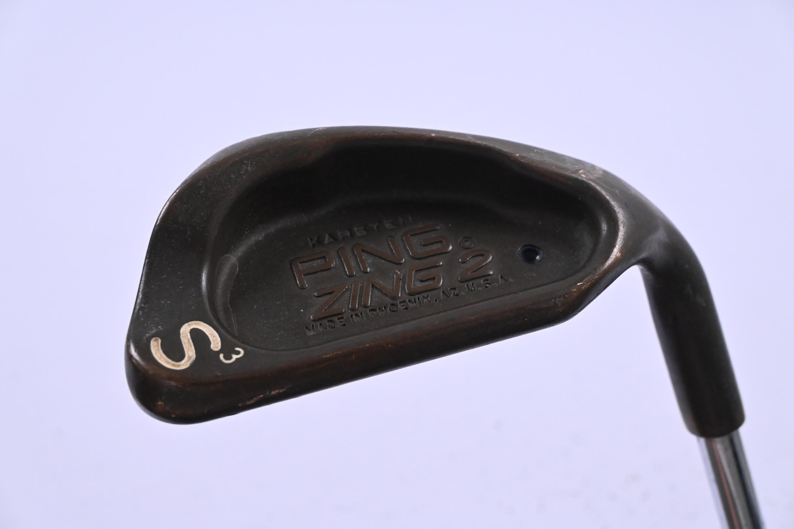 Ping Zing 2 BeCu Sand Wedge / 52 Degree / Black Dot / Stiff Flex Ping Karsten JZ
