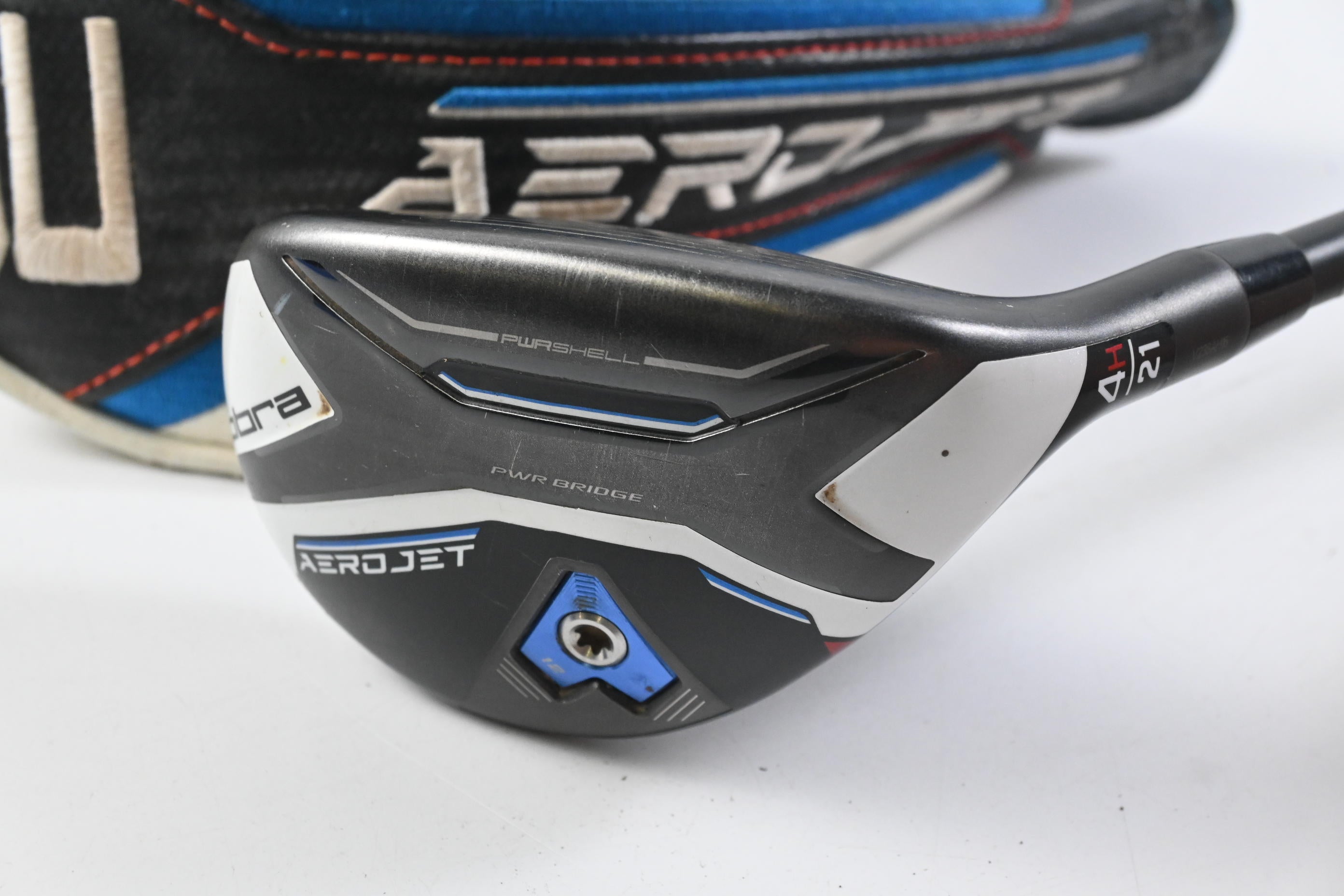 Cobra Aerojet #4 Hybrid / 21 Degree / Regular Flex KBS PGI 75 Shaft