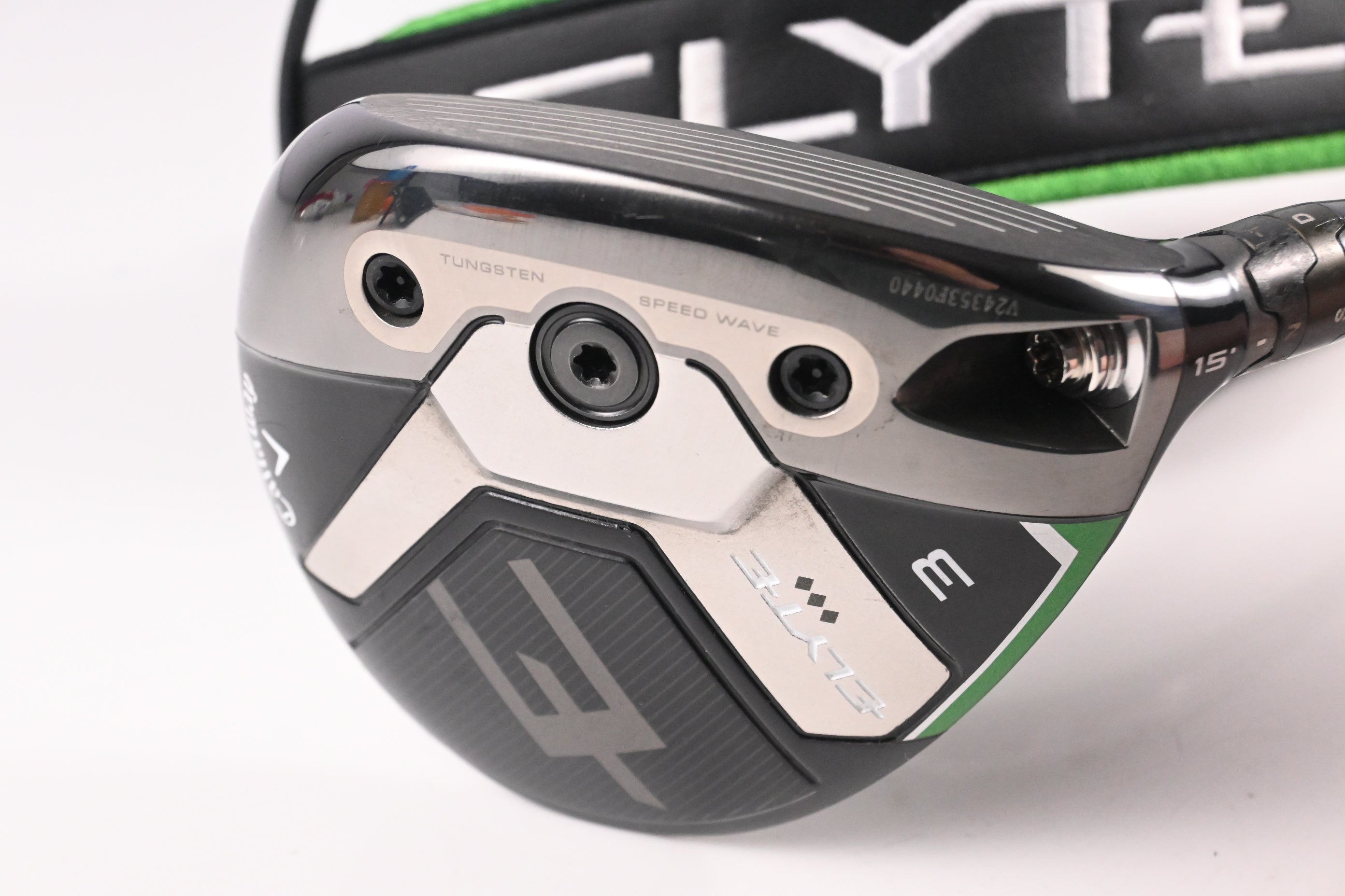 Callaway Elyte Triple Diamond #3 Wood / 15 Degree / Senior Flex Hzrdus Gen4 Red