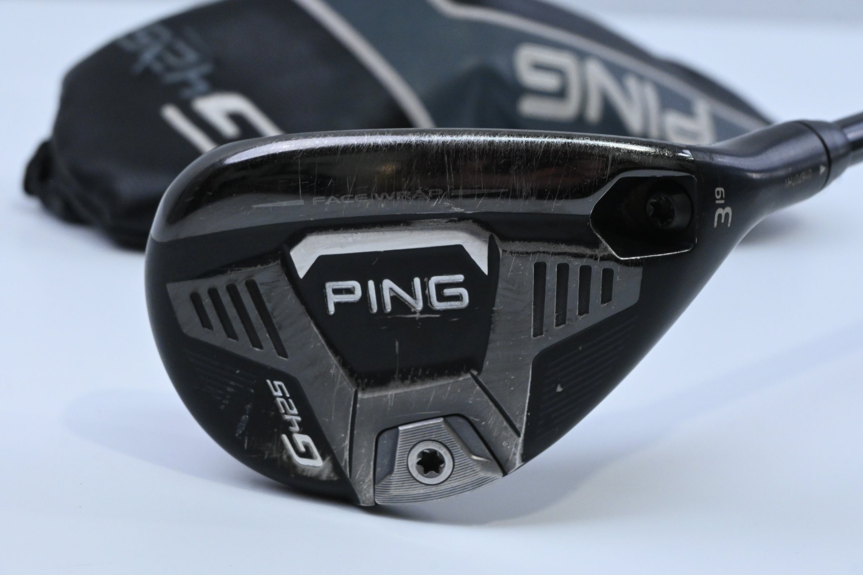 Ping G425 #3 Hybrid / 19 Degree / Stiff Flex Tensei CK Orange 80 Shaft