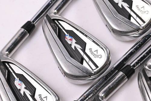 Callaway Steelhead XR Irons / 5-PW+GW / Regular Flex SpeedStep 80 Shafts