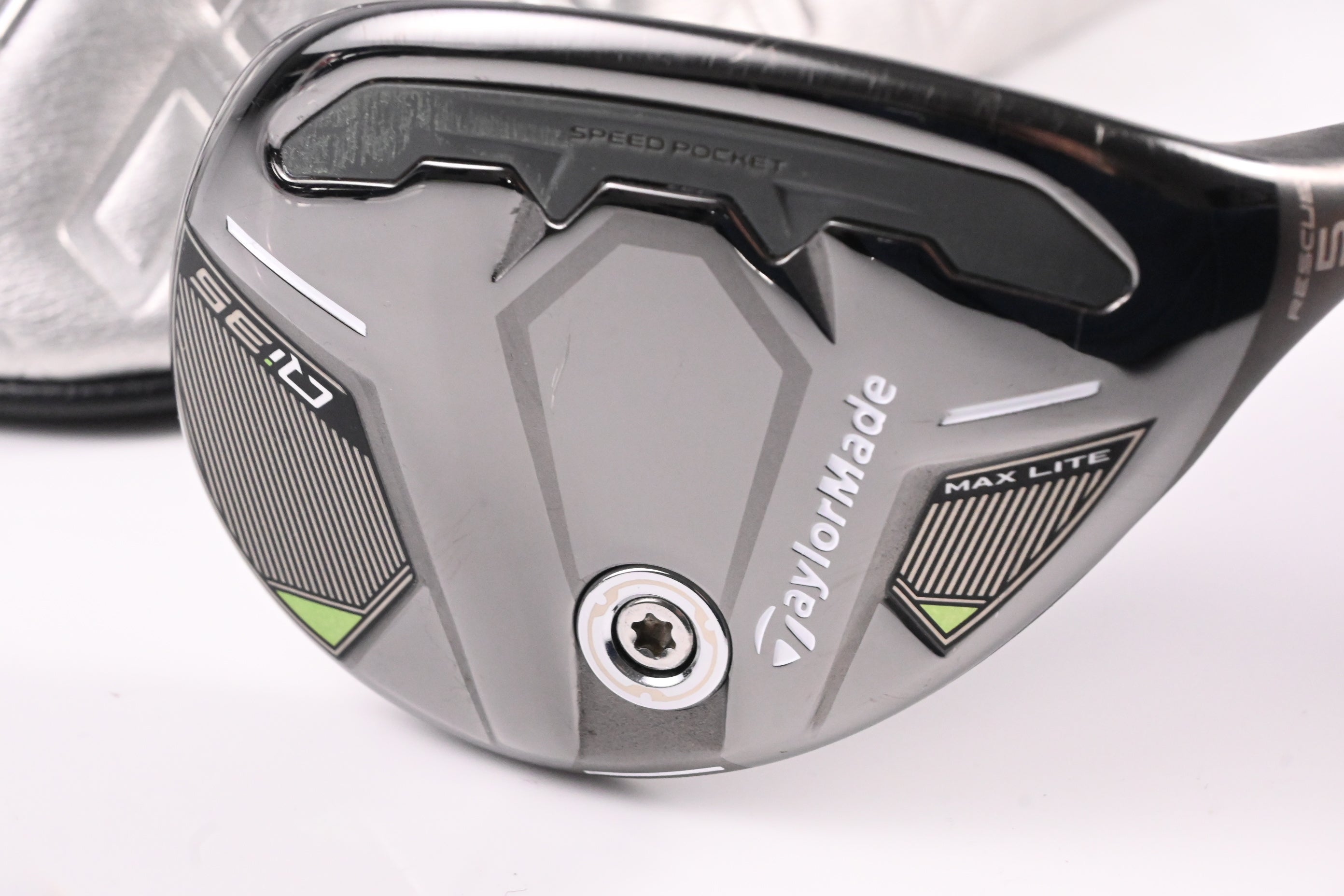 Taylormade Qi35 Max Lite #5 Hybrid / 27 Degree / Senior Flex Vanquish Blue 5