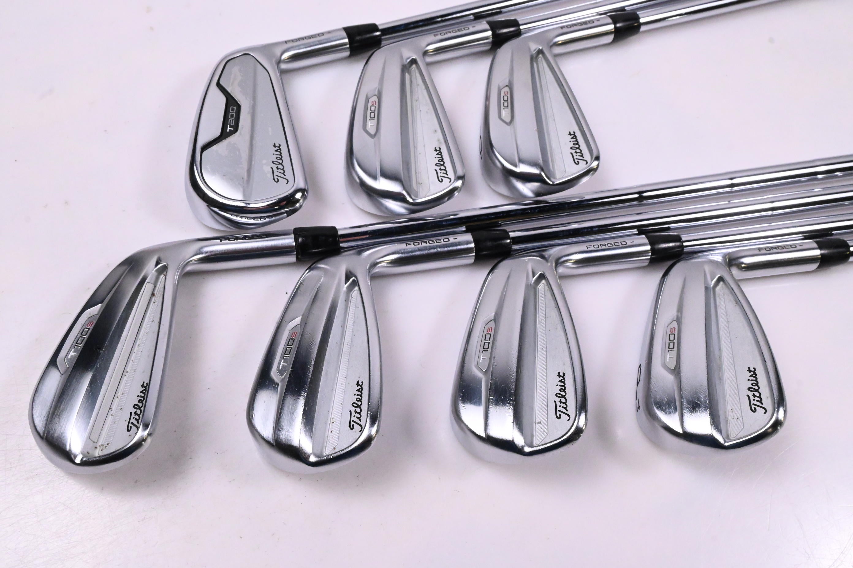 Titleist T100.S 2021 Irons / 4-PW / X-Flex Dynamic Gold X100 Shafts