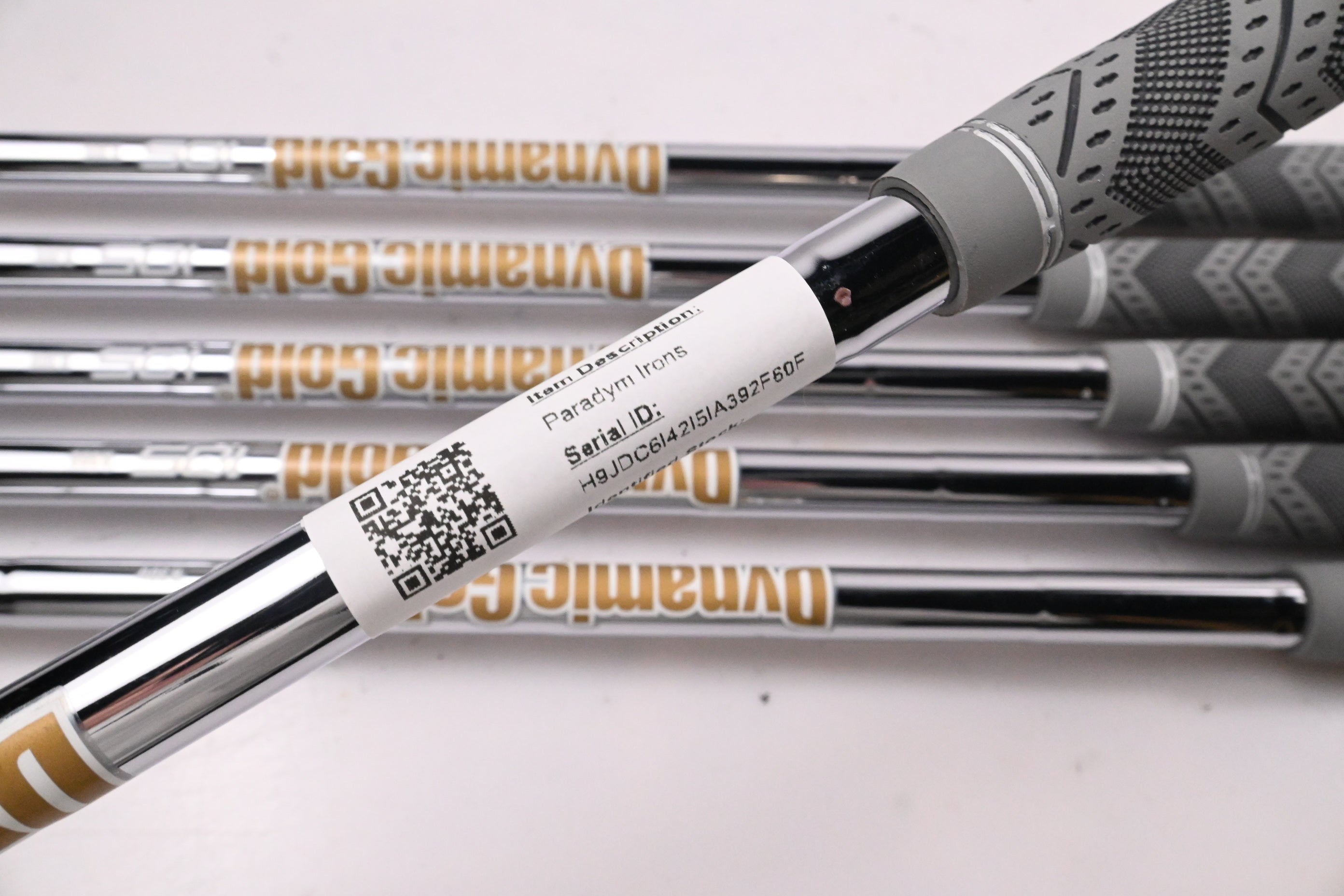 Callaway Paradym Irons / 6-PW+AW / Regular Flex Dynamic Gold 105 R300 Shafts