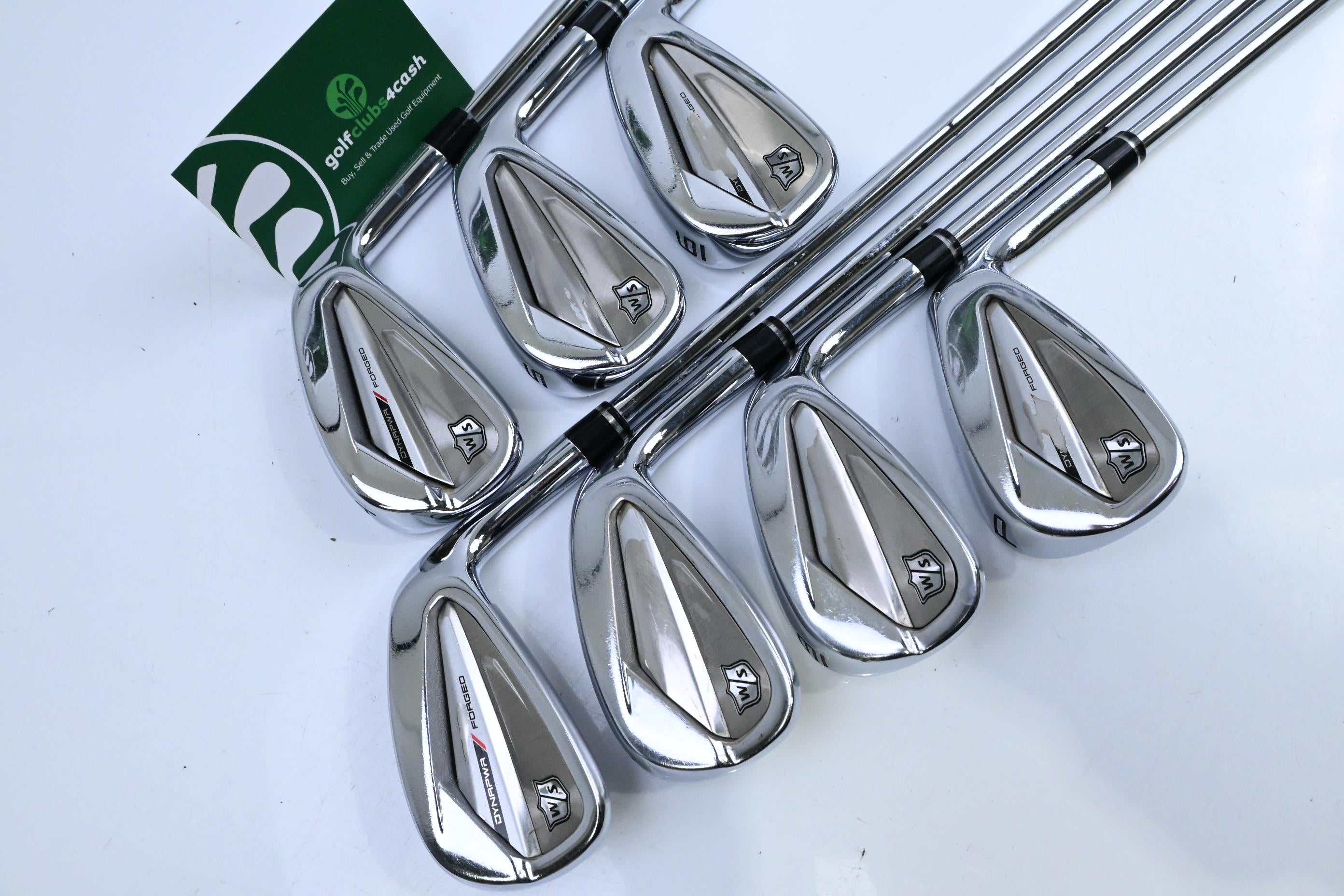 Wilson DYNAPWR Forged Irons / 4-PW / Stiff Flex KBS Tour Lite Shafts