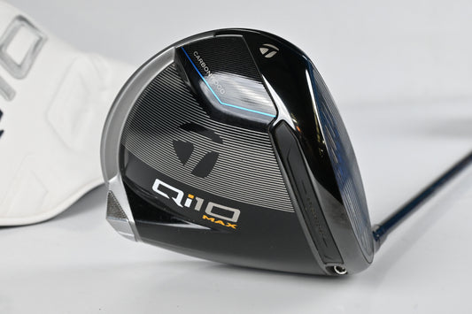 Taylormade Qi10 Max Driver / 10.5 Degree / Regular Flex Hzrdus Smoke Red RDX 60