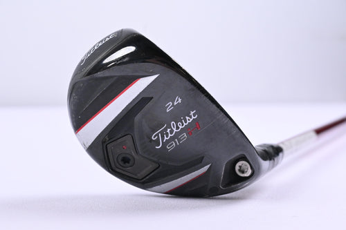 Ladies Titleist 913H #4 Hybrid / 24 Degree / Ladies Flex Bassara 50 Shaft