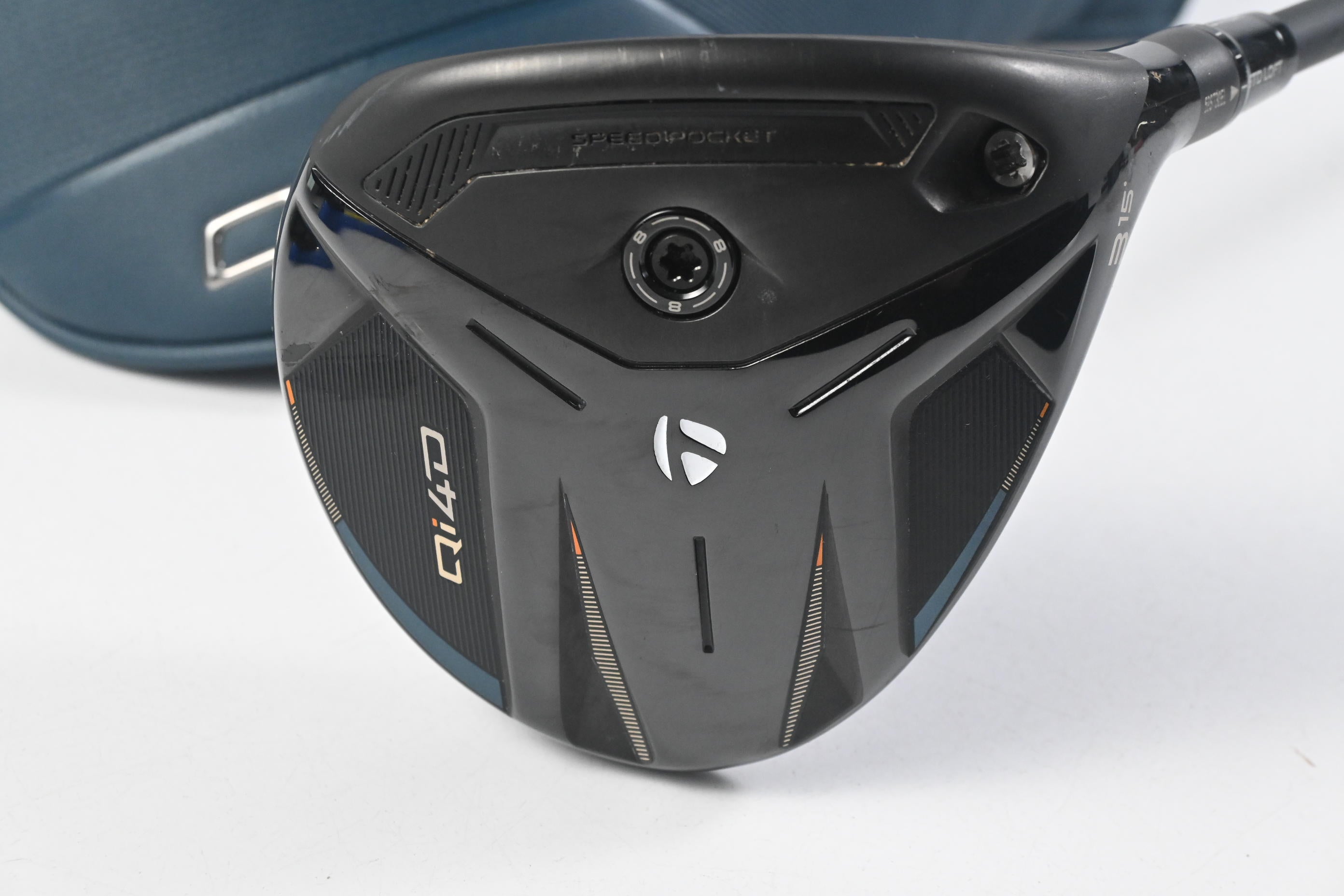 Taylormade Qi4D #3 Wood / 15 Degree / Regular Flex Reax 55 Shaft