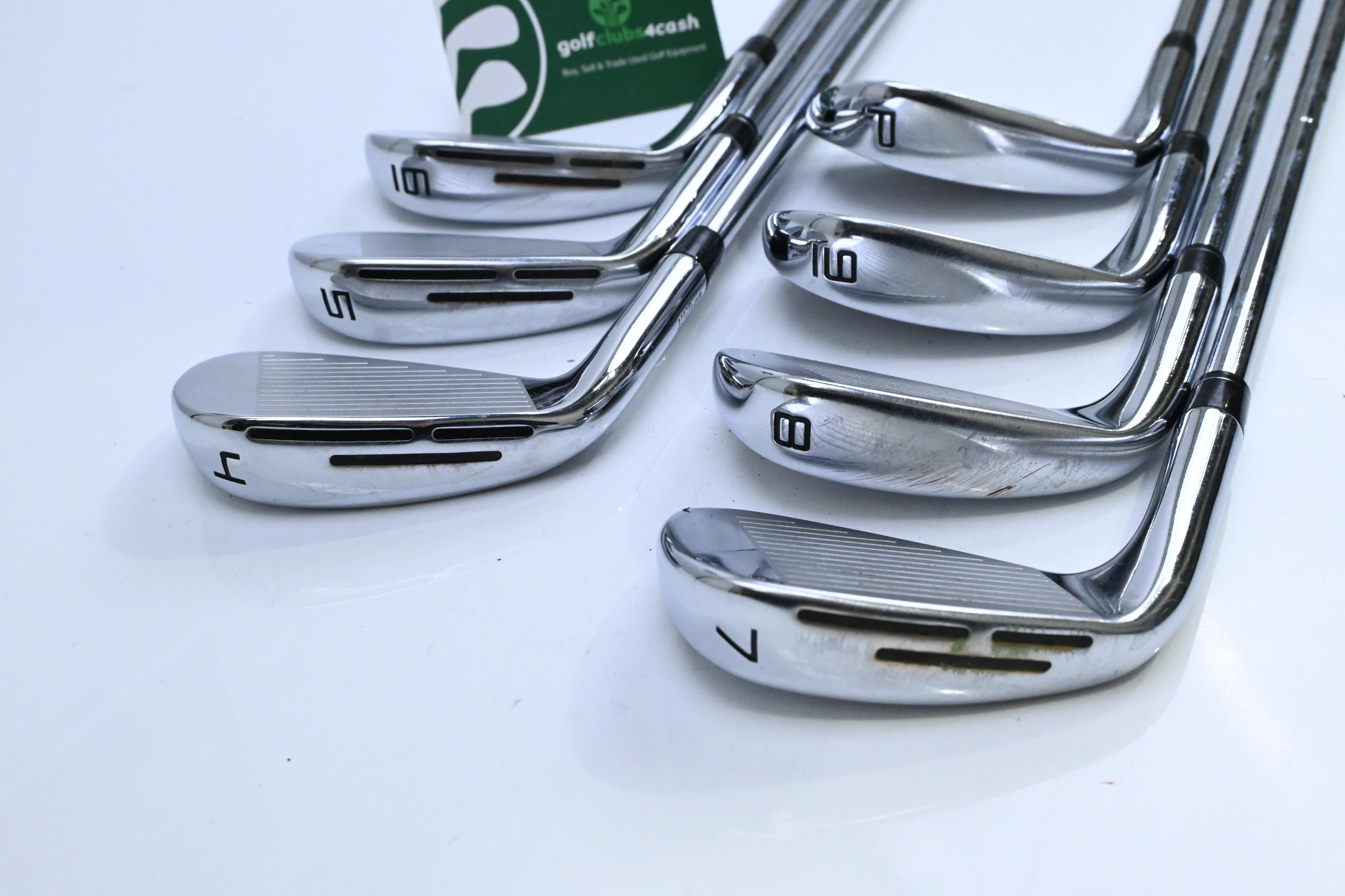 Wilson DYNAPWR Forged Irons / 4-PW / Stiff Flex KBS Tour Lite Shafts