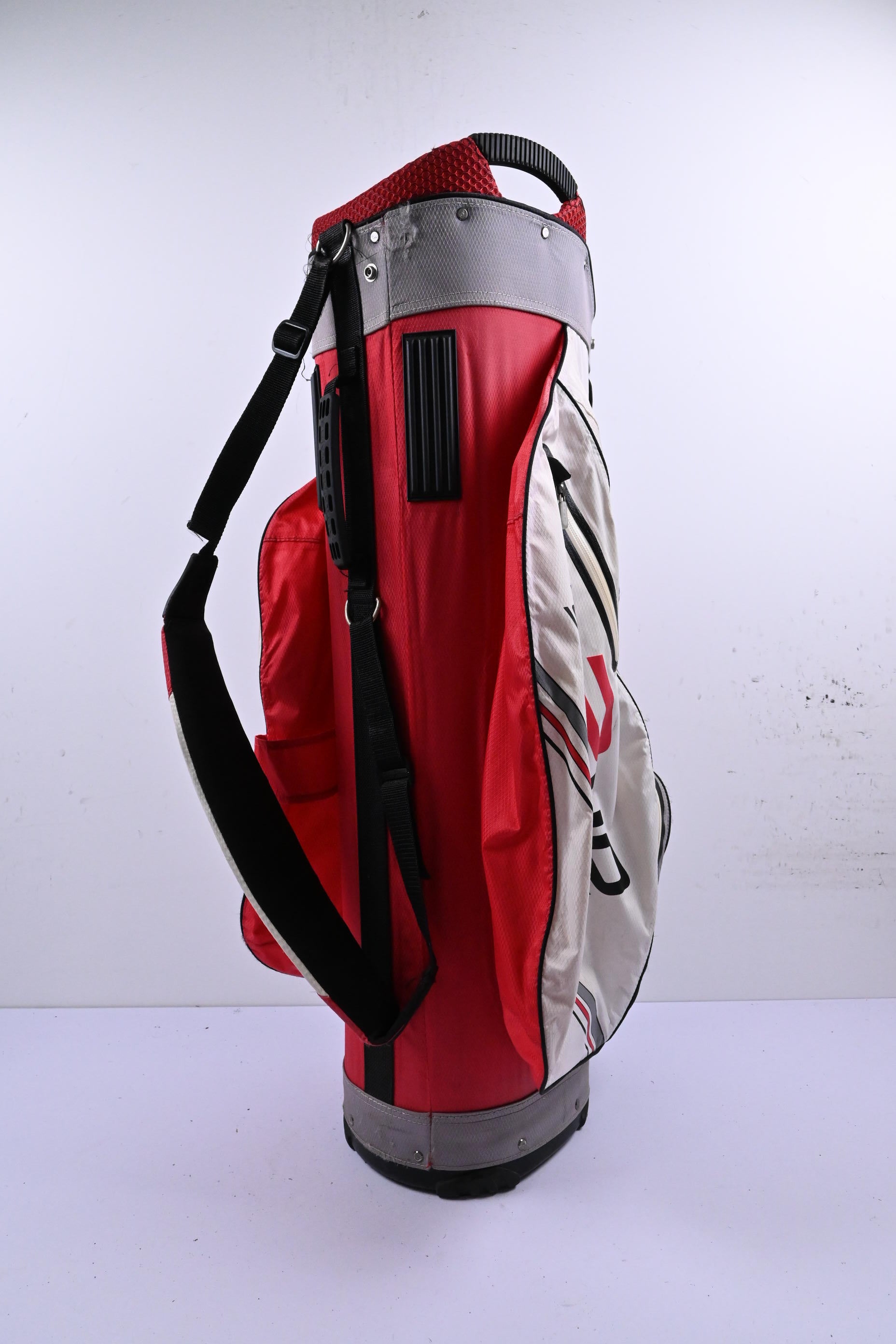 Sun Mountain H2NO Cart Bag / 14-Way Divider / White & Red