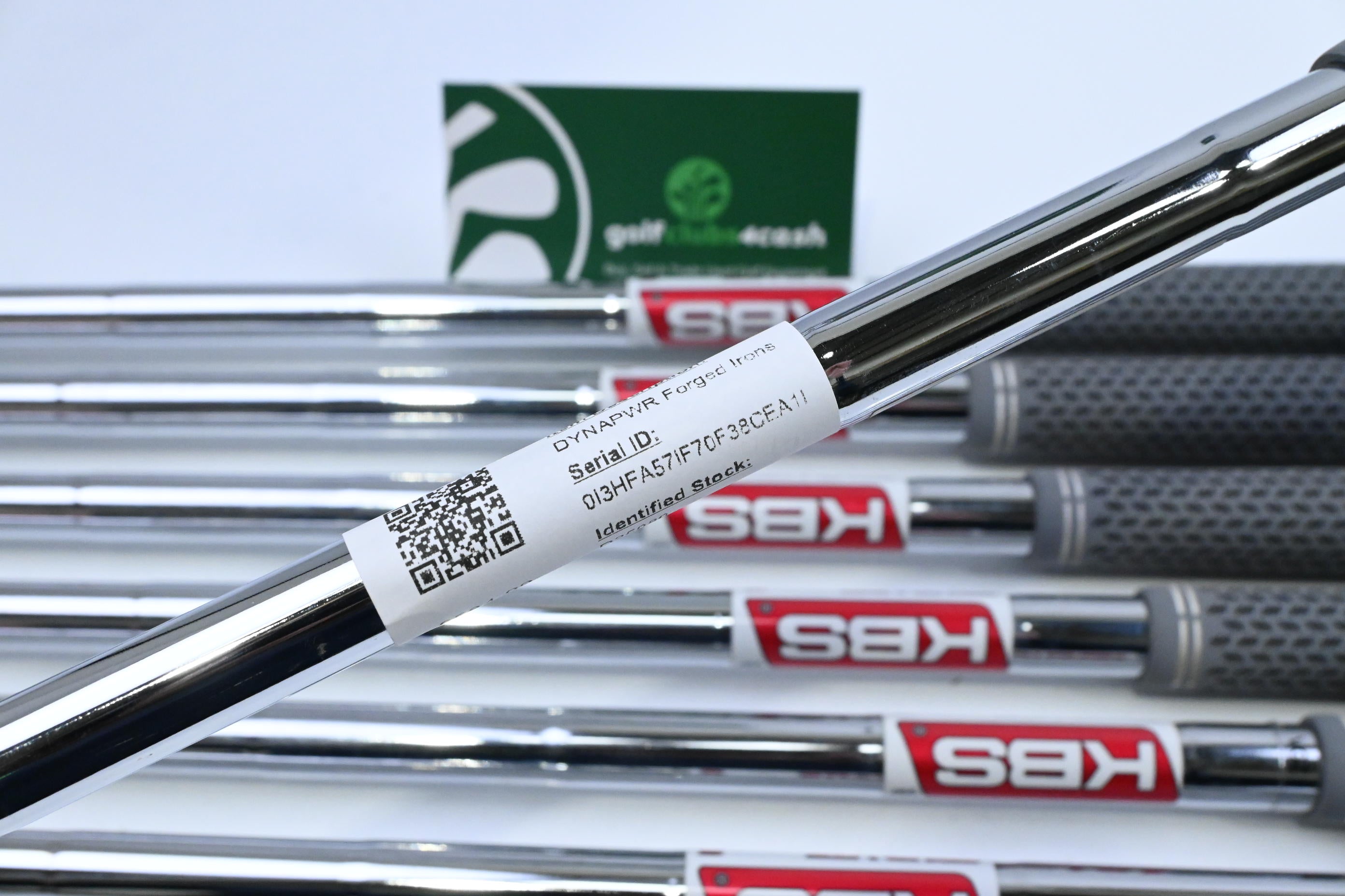 Wilson DYNAPWR Forged Irons / 4-PW / Stiff Flex KBS Tour Lite Shafts
