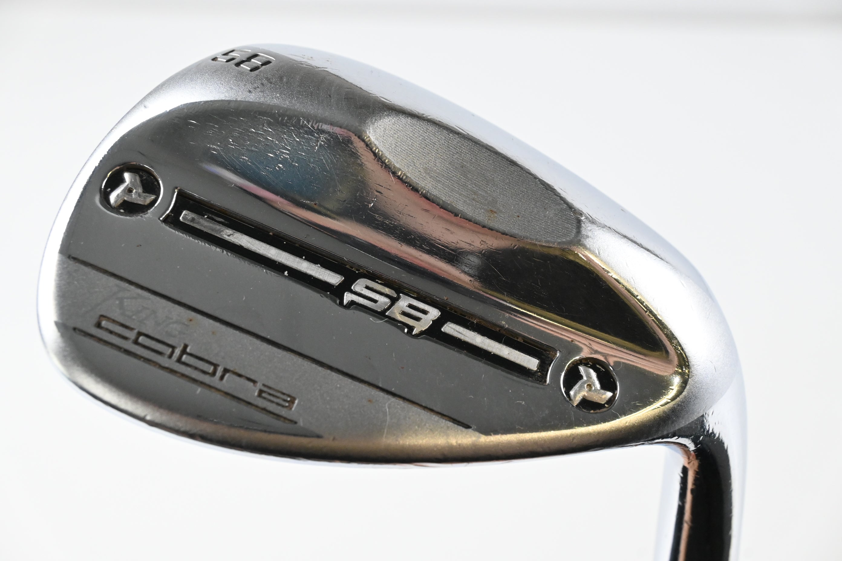 Cobra King Snakebite 2021 Lob Wedge / 58 Degree / Stiff Flex KBS HI-REV 2.0 125