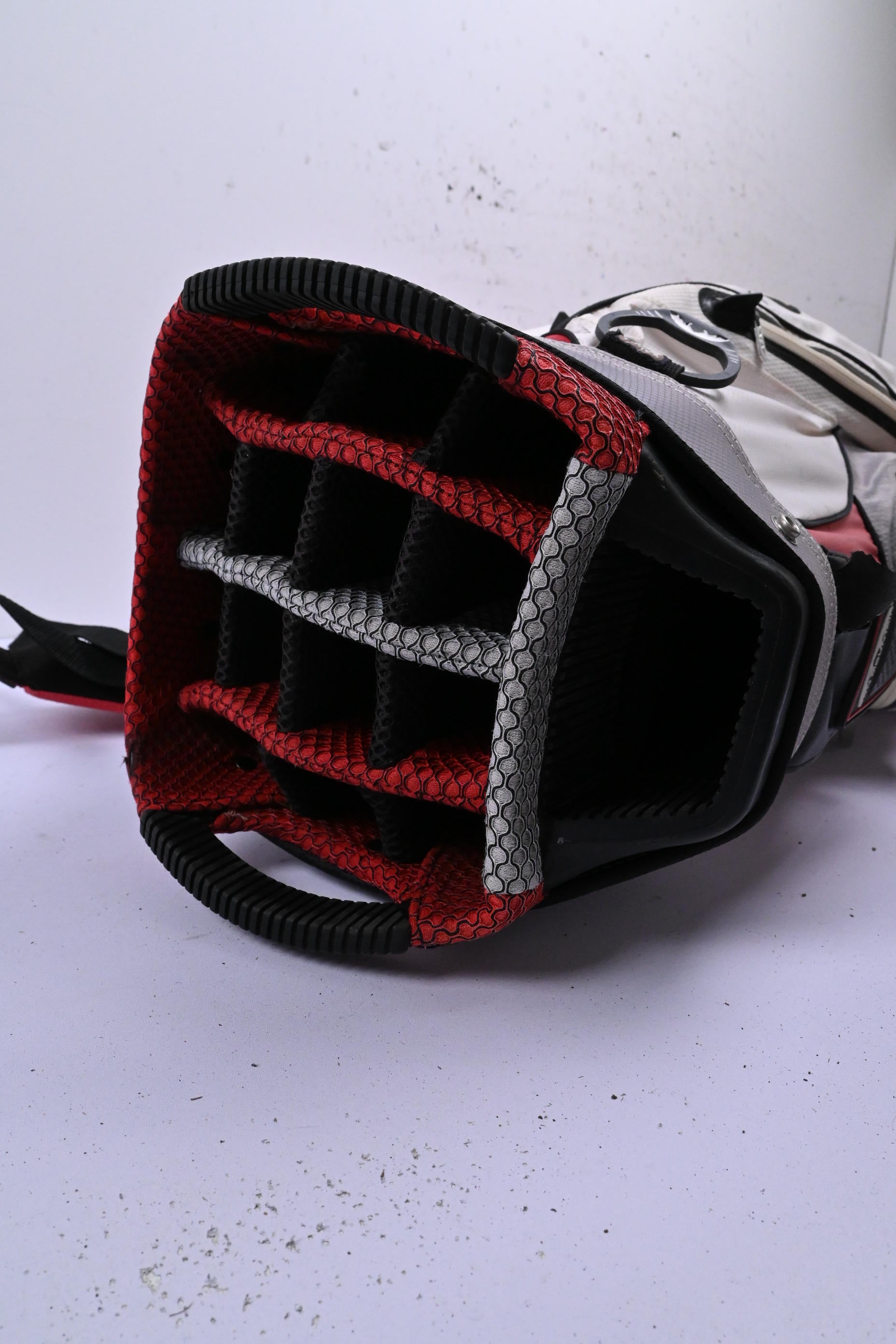 Sun Mountain H2NO Cart Bag / 14-Way Divider / White & Red