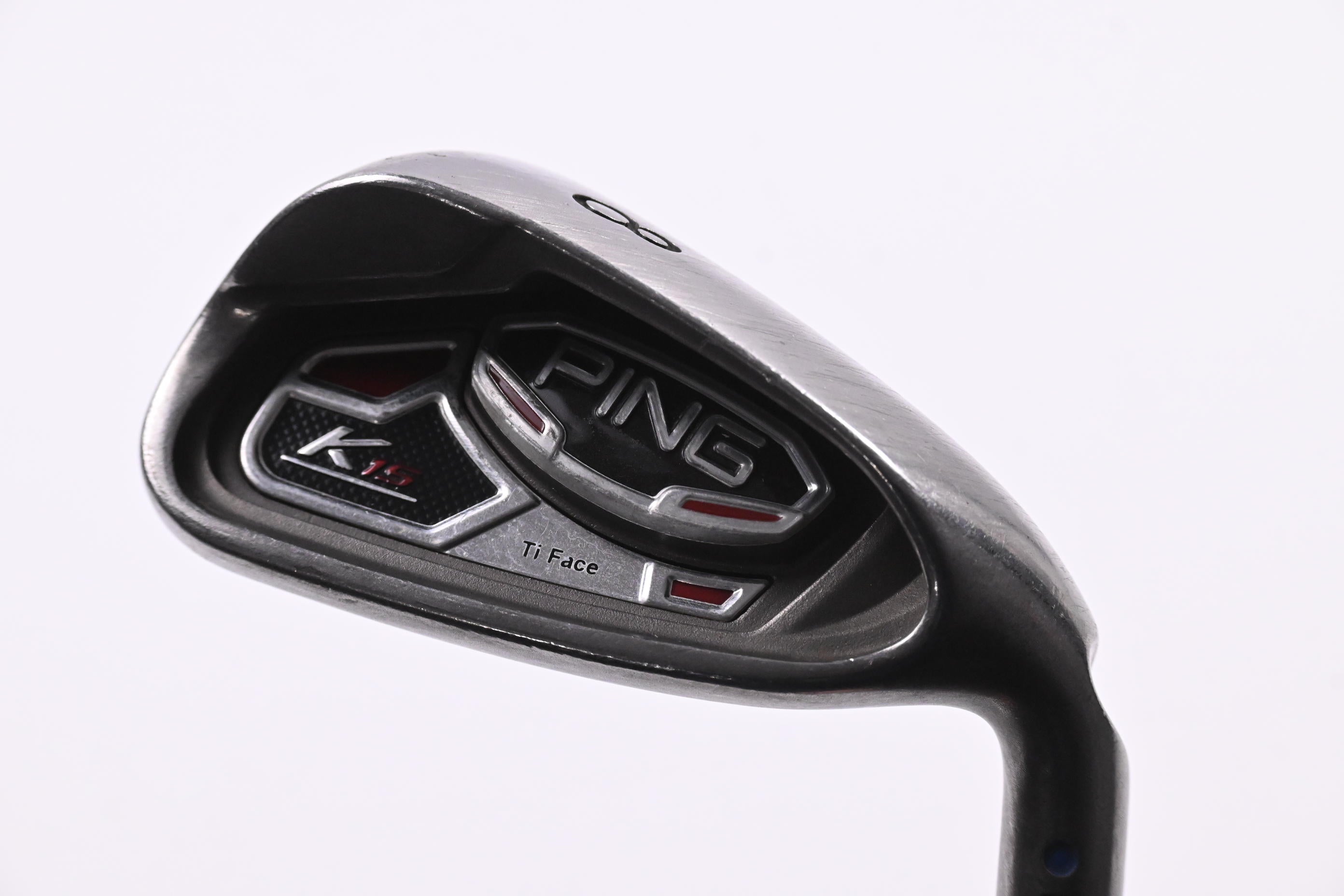 Ping K15 #8 Iron / Blue Dot / Regular Flex Ping AWT Shaft