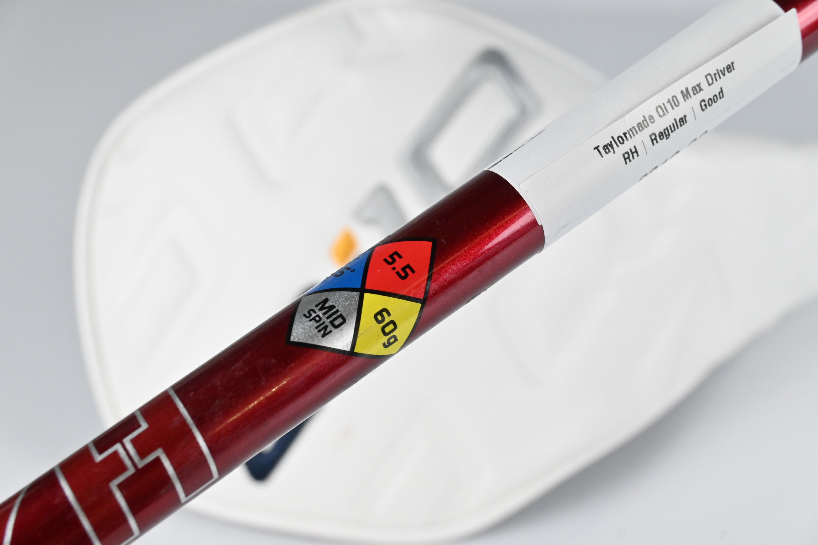 Taylormade Qi10 Max Driver / 10.5 Degree / Regular Flex Hzrdus Smoke Red RDX 60